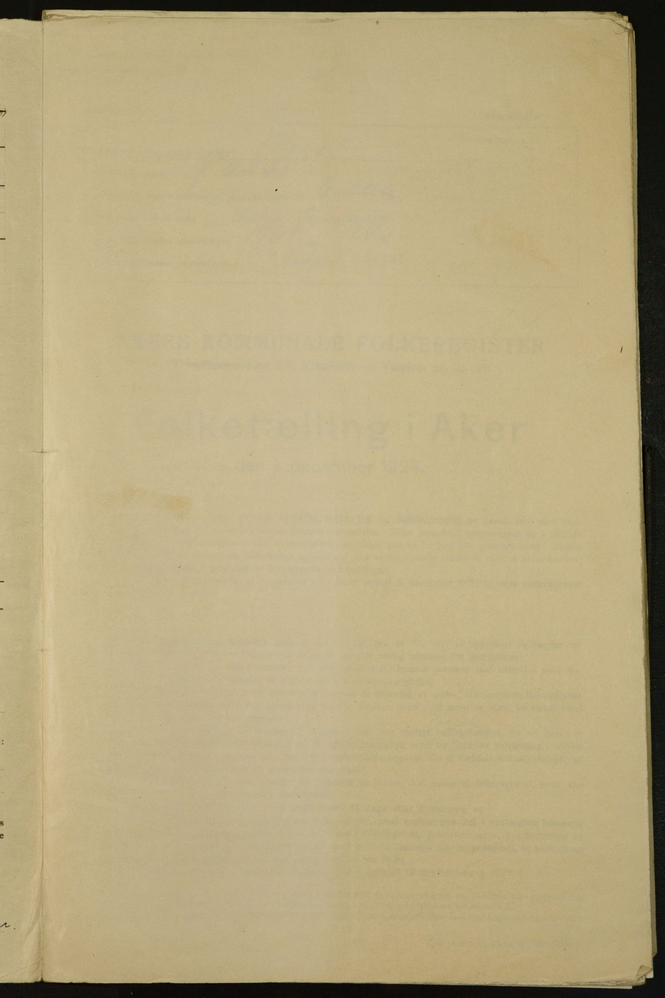 , Kommunal folketelling 1.12.1923 for Aker, 1923, s. 29036