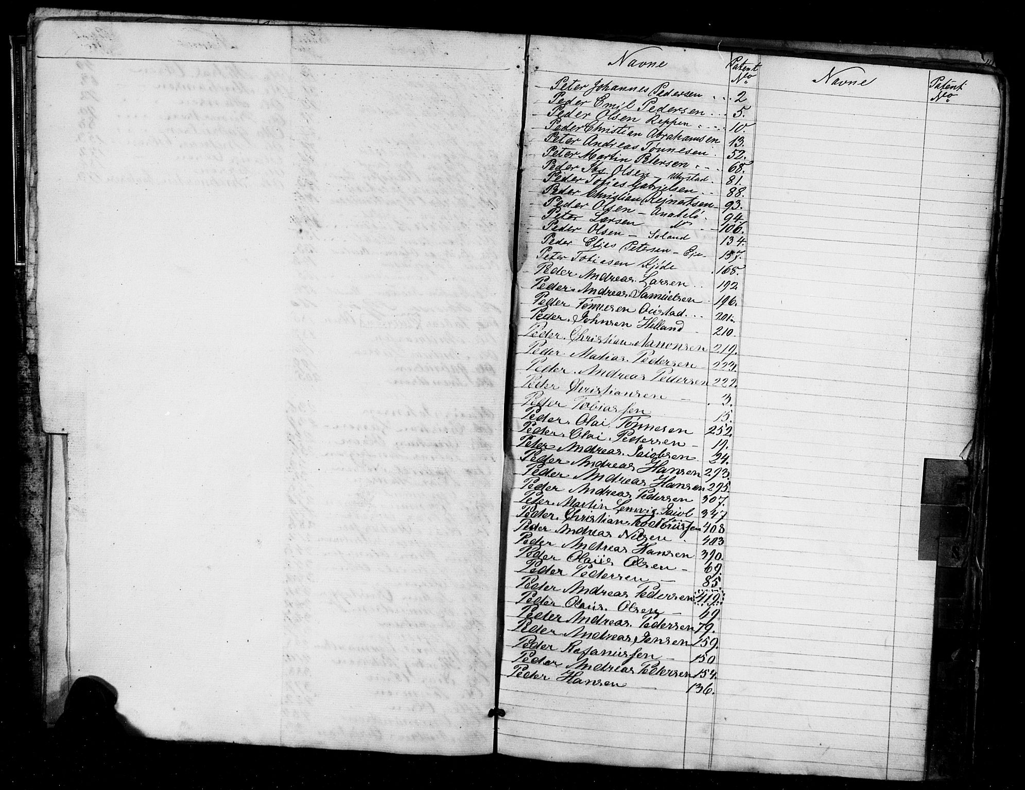 Flekkefjord mønstringskrets, SAK/2031-0018/F/Fa/L0004: Annotasjonsrulle nr 1-435 med register, Æ-1, 1860-1867, s. 11