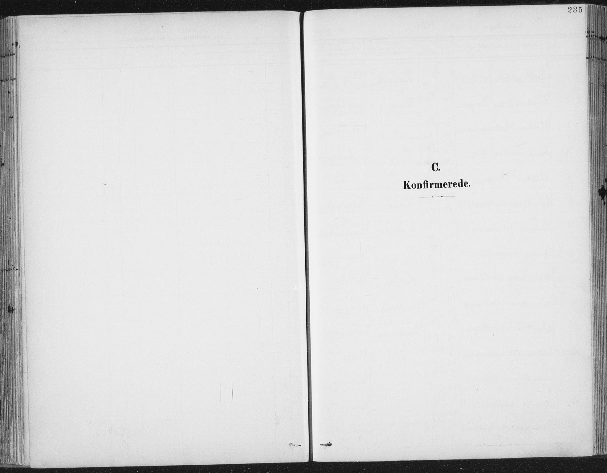 Tønsberg kirkebøker, AV/SAKO-A-330/F/Fa/L0014: Ministerialbok nr. I 14, 1900-1913, s. 235