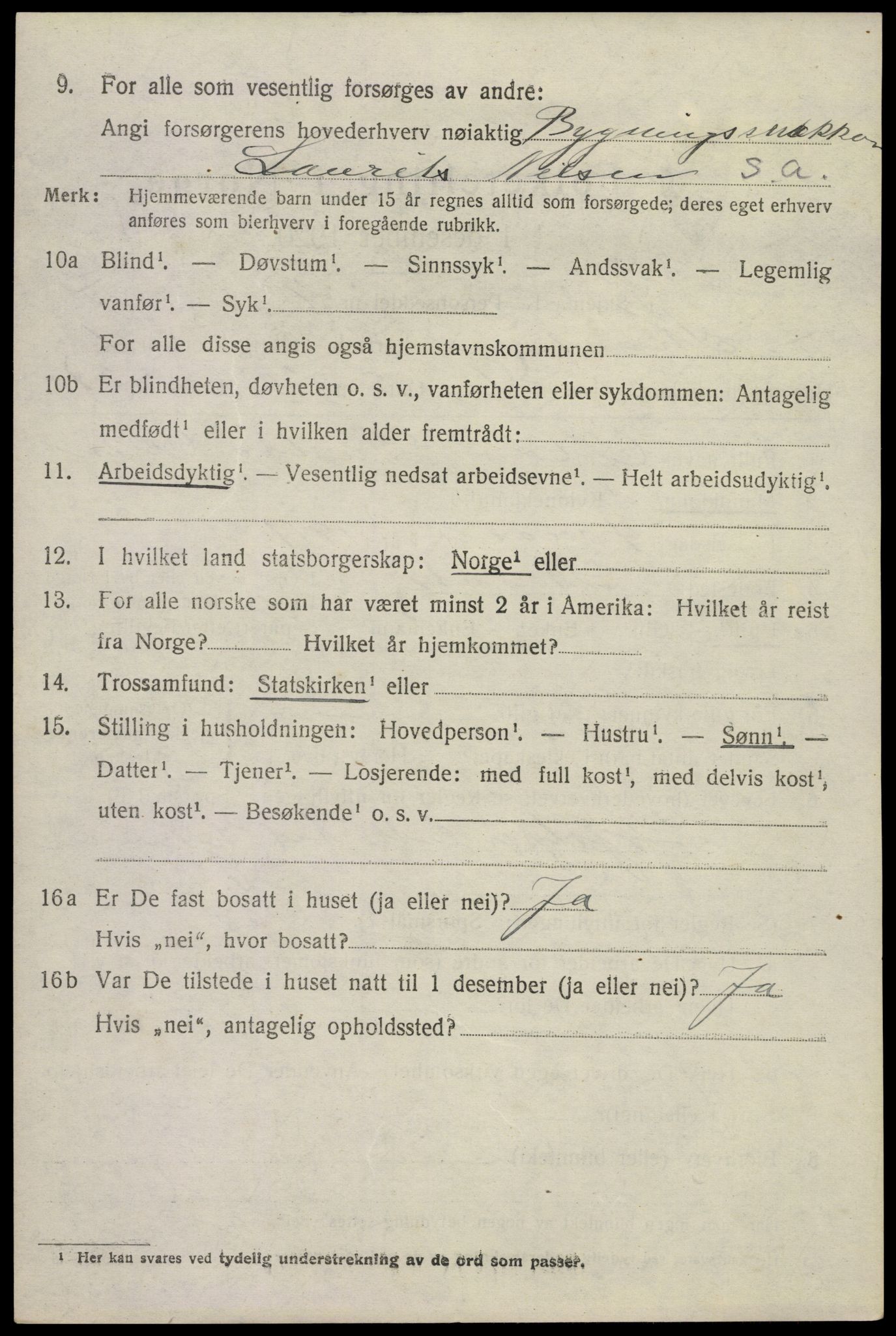 SAKO, Folketelling 1920 for 0815 Skåtøy herred, 1920, s. 8197