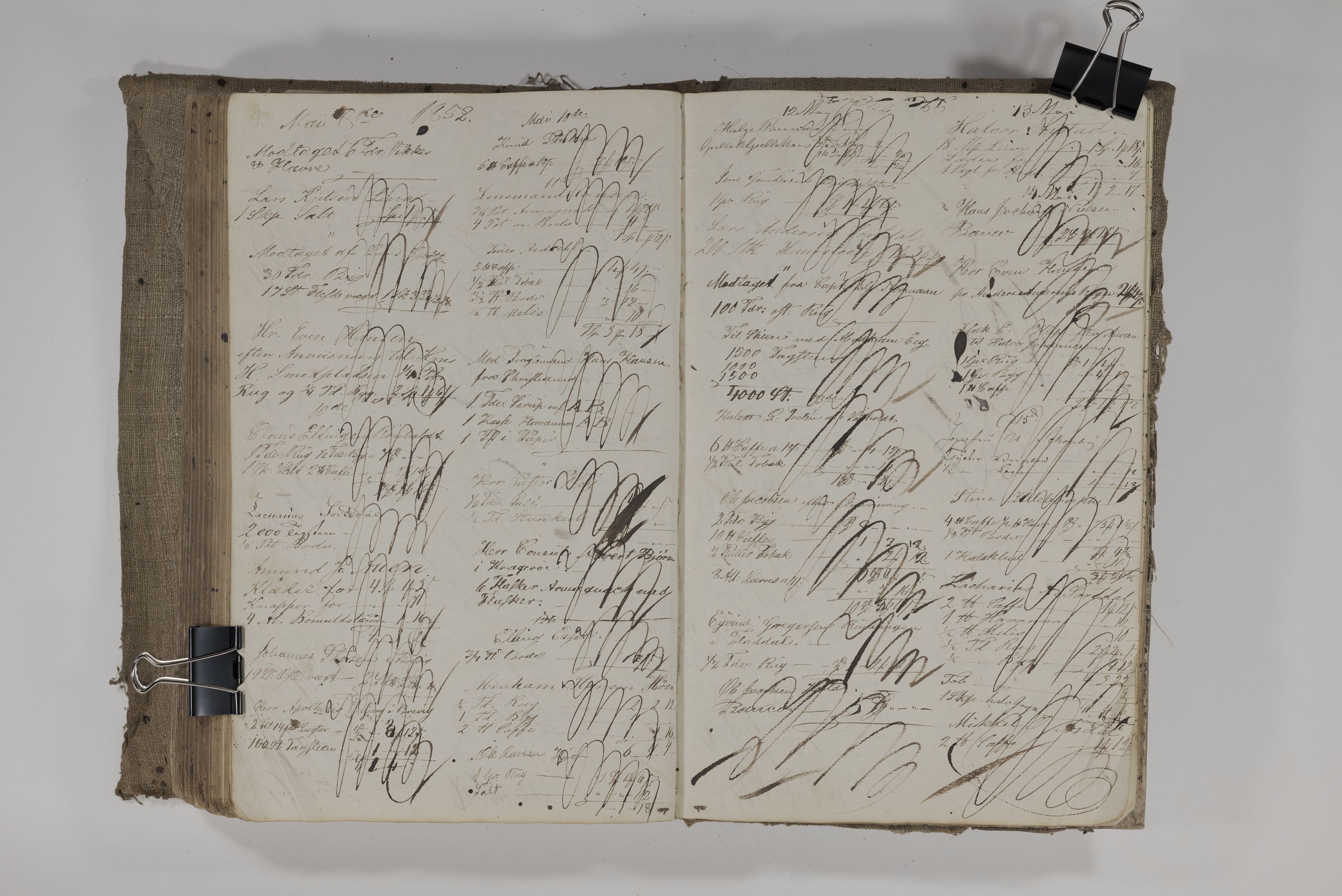 Blehr/ Kjellestad, TEMU/TGM-A-1212/R/Rc/L0004: Journal, 1845-1852, s. 332