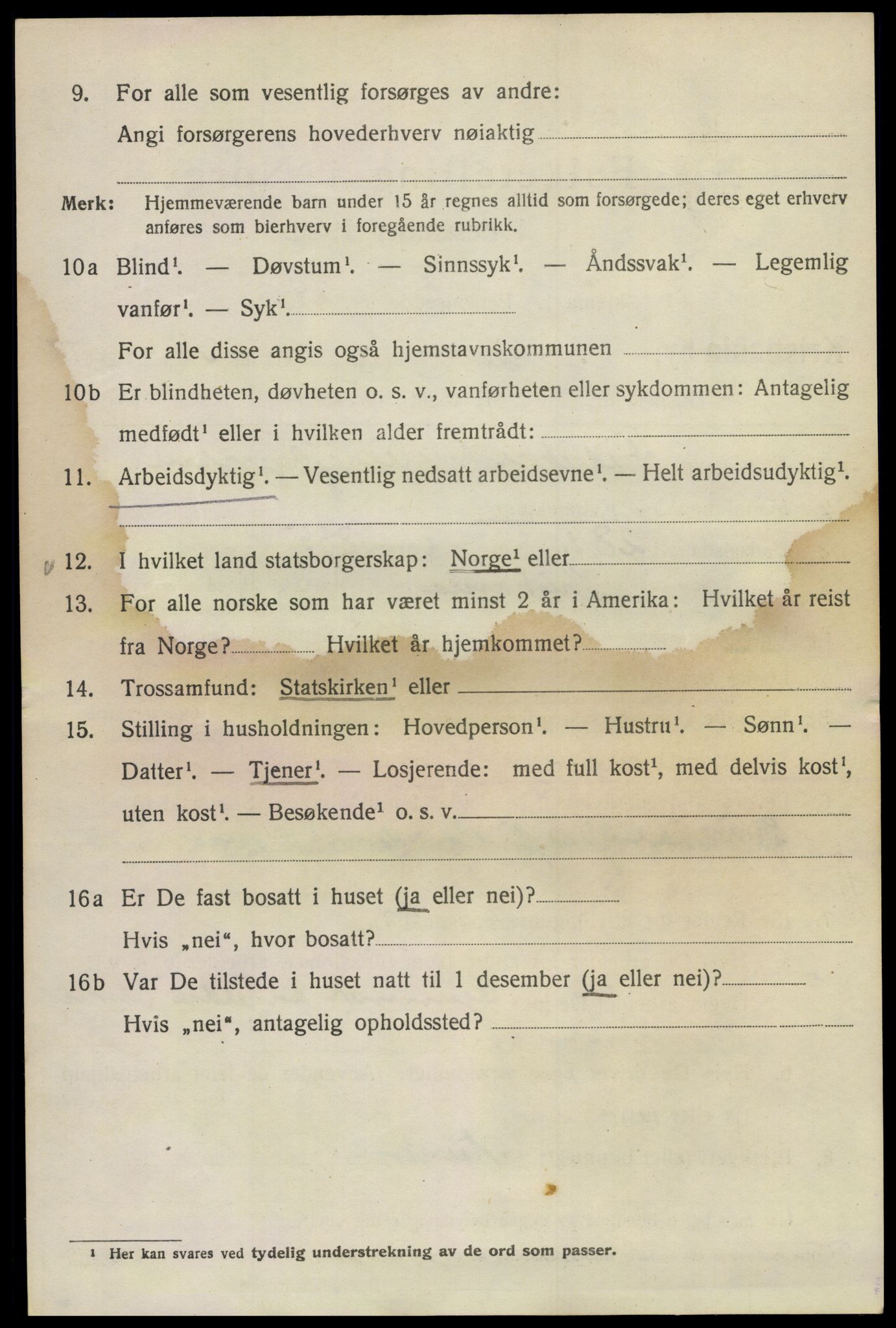 SAO, Folketelling 1920 for 0301 Kristiania kjøpstad, 1920, s. 532496