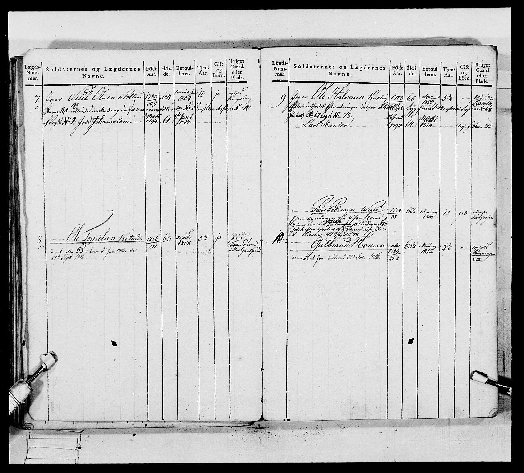 Generalitets- og kommissariatskollegiet, Det kongelige norske kommissariatskollegium, AV/RA-EA-5420/E/Eh/L0117: Telemarkske nasjonale infanteriregiment, 1812-1814, s. 425