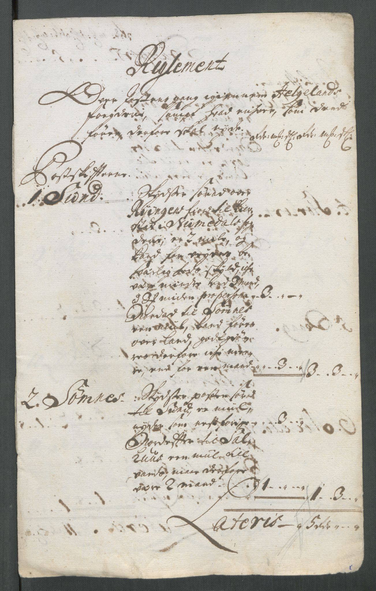 Rentekammeret inntil 1814, Reviderte regnskaper, Fogderegnskap, RA/EA-4092/R65/L4512: Fogderegnskap Helgeland, 1712-1713, s. 419