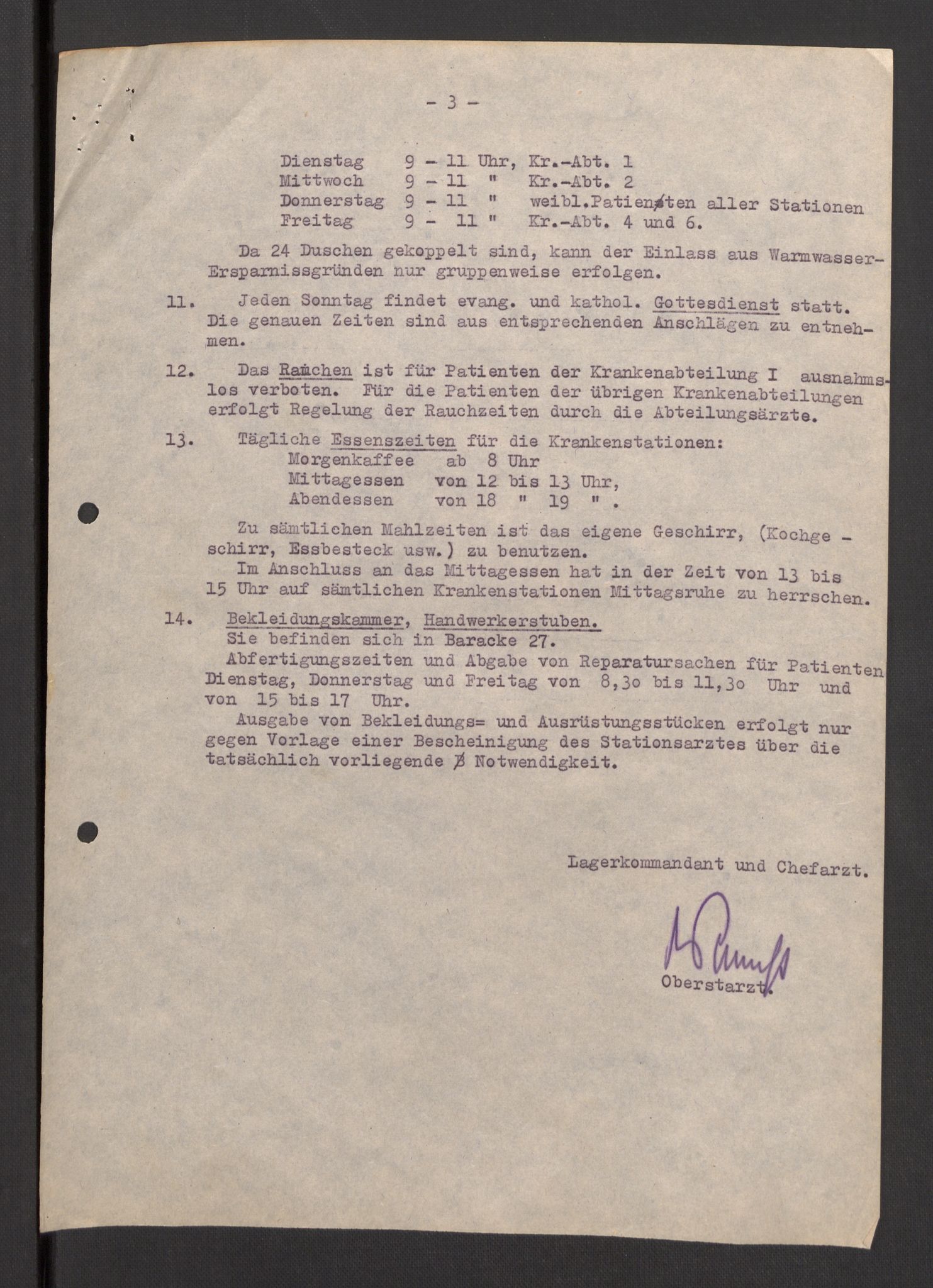 Deutscher Oberbefehlshaber Norwegen (DOBN), AV/RA-RAFA-2197/D/Dja/L0070/0001: DBO Abt. 1a / Lagerordnungen, 1946