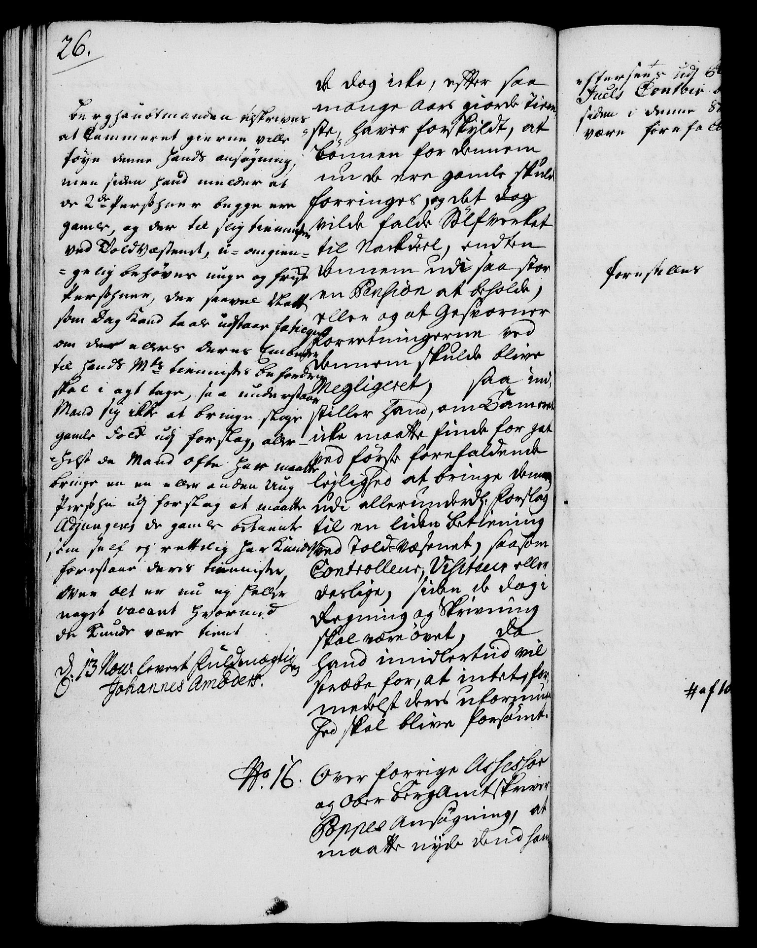 Rentekammeret, Kammerkanselliet, RA/EA-3111/G/Gh/Gha/L0018: Norsk ekstraktmemorialprotokoll (merket RK 53.63), 1735-1736, s. 26