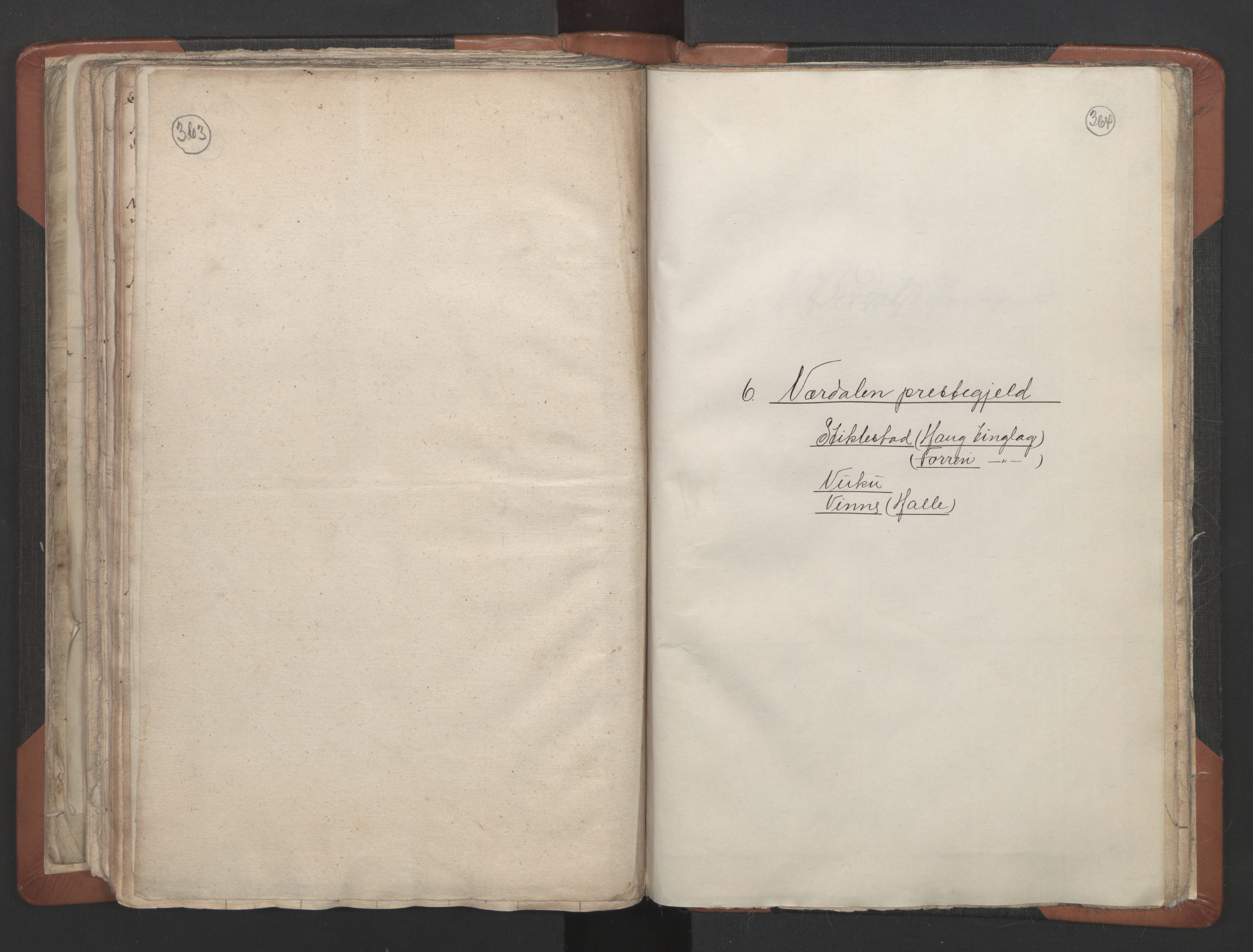 RA, Sogneprestenes manntall 1664-1666, nr. 32: Innherad prosti, 1664-1666, s. 363-364