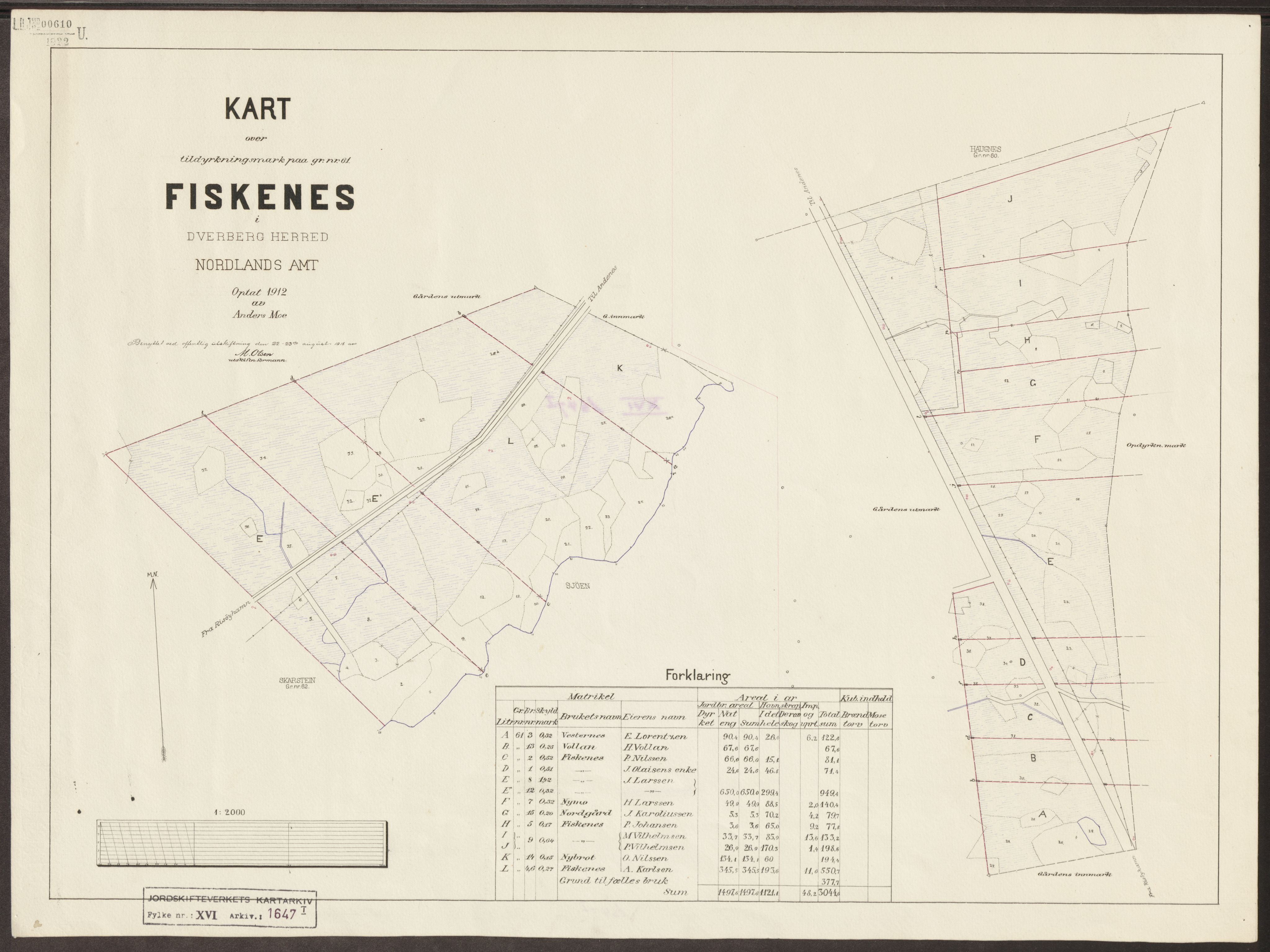 Jordskifteverkets kartarkiv, AV/RA-S-3929/T, 1859-1988, s. 1919