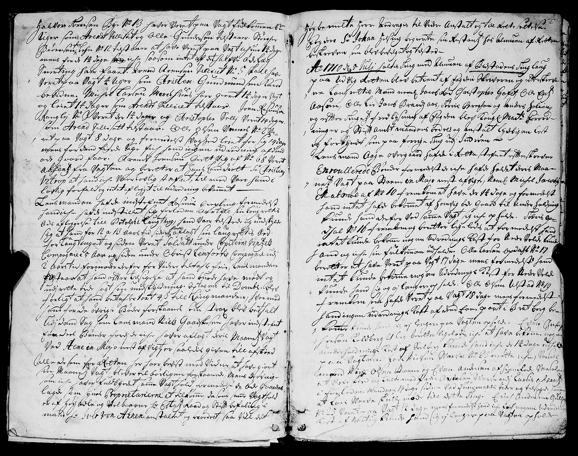 Inderøy sorenskriveri, AV/SAT-A-4147/1/1/1A/L0007: Tingbok, 1710-1720, s. 4