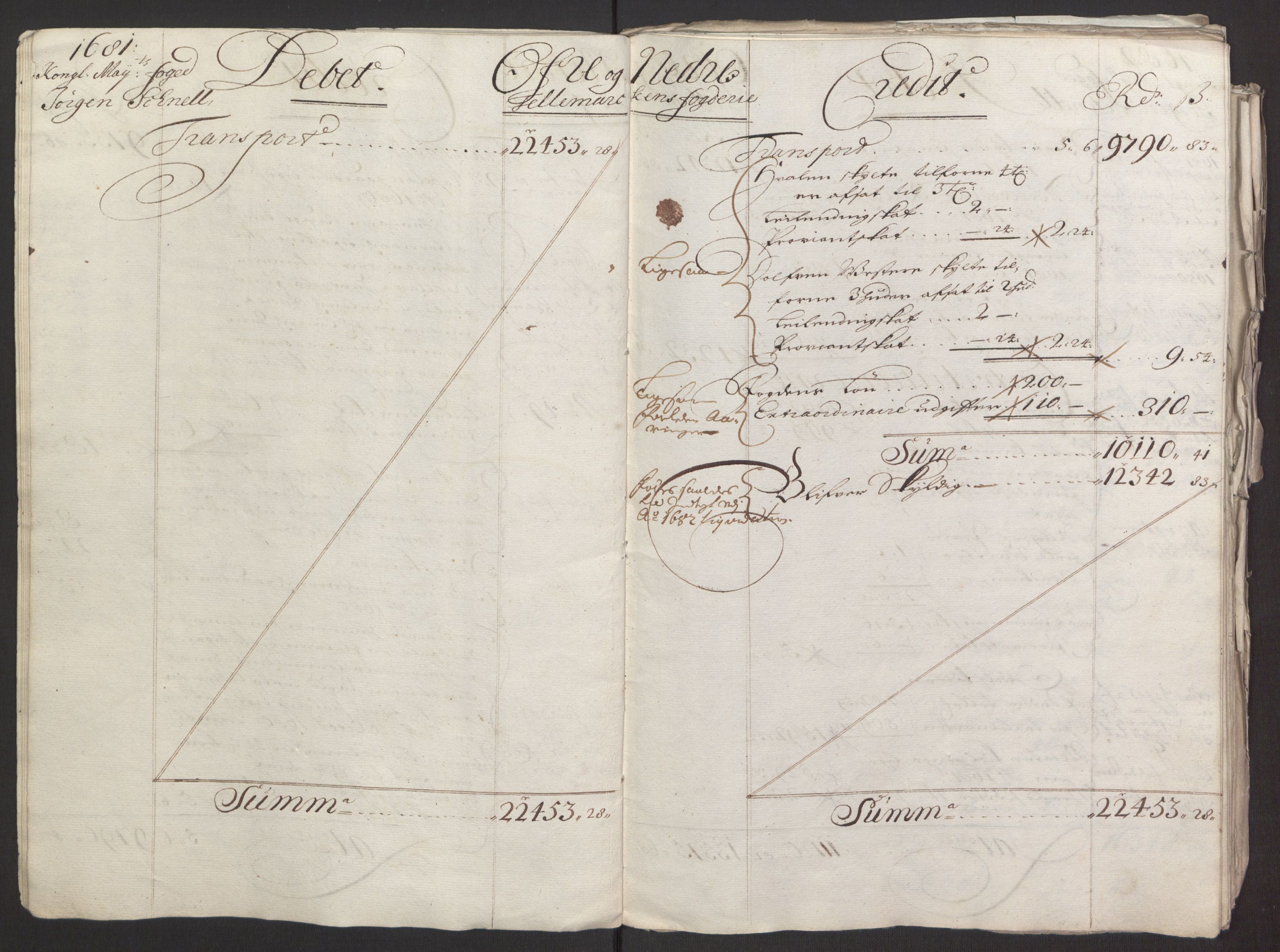 Rentekammeret inntil 1814, Reviderte regnskaper, Fogderegnskap, RA/EA-4092/R35/L2075: Fogderegnskap Øvre og Nedre Telemark, 1680-1684, s. 11