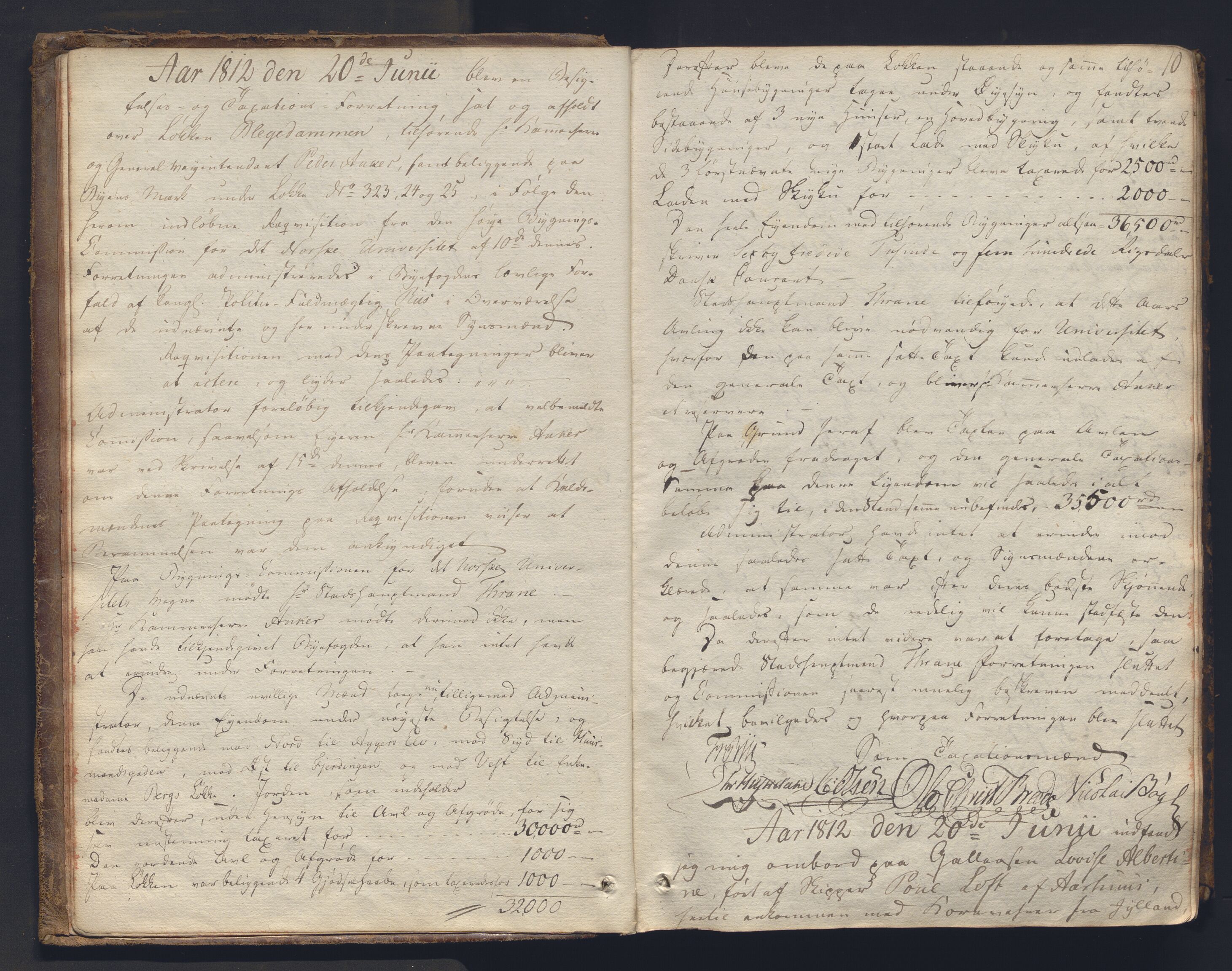 Christiania byfogd, AV/SAO-A-11543/F/Fc/L0024: Ekstrarettsprotokoll, 1812-1845, s. 9b-10a