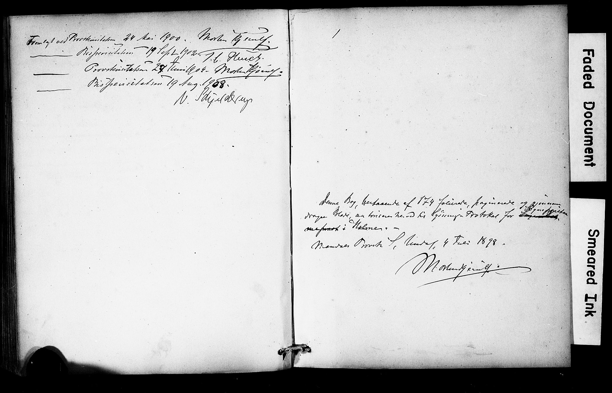 Holum sokneprestkontor, SAK/1111-0022/F/Fe/L0004: Lysningsprotokoll nr. II 5 4, 1890-1914, s. 175