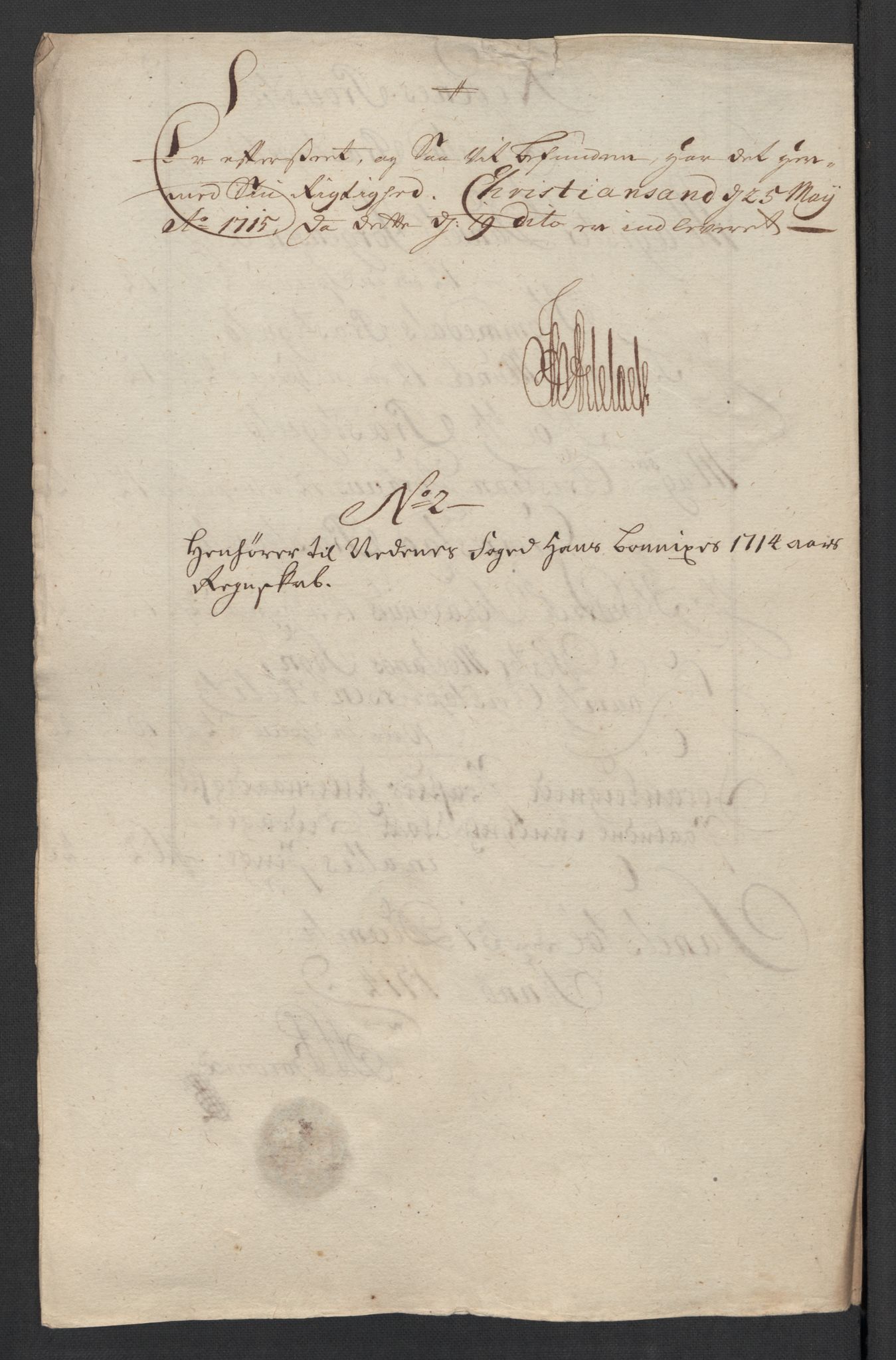 Rentekammeret inntil 1814, Reviderte regnskaper, Fogderegnskap, AV/RA-EA-4092/R39/L2321: Fogderegnskap Nedenes, 1713-1714, s. 181