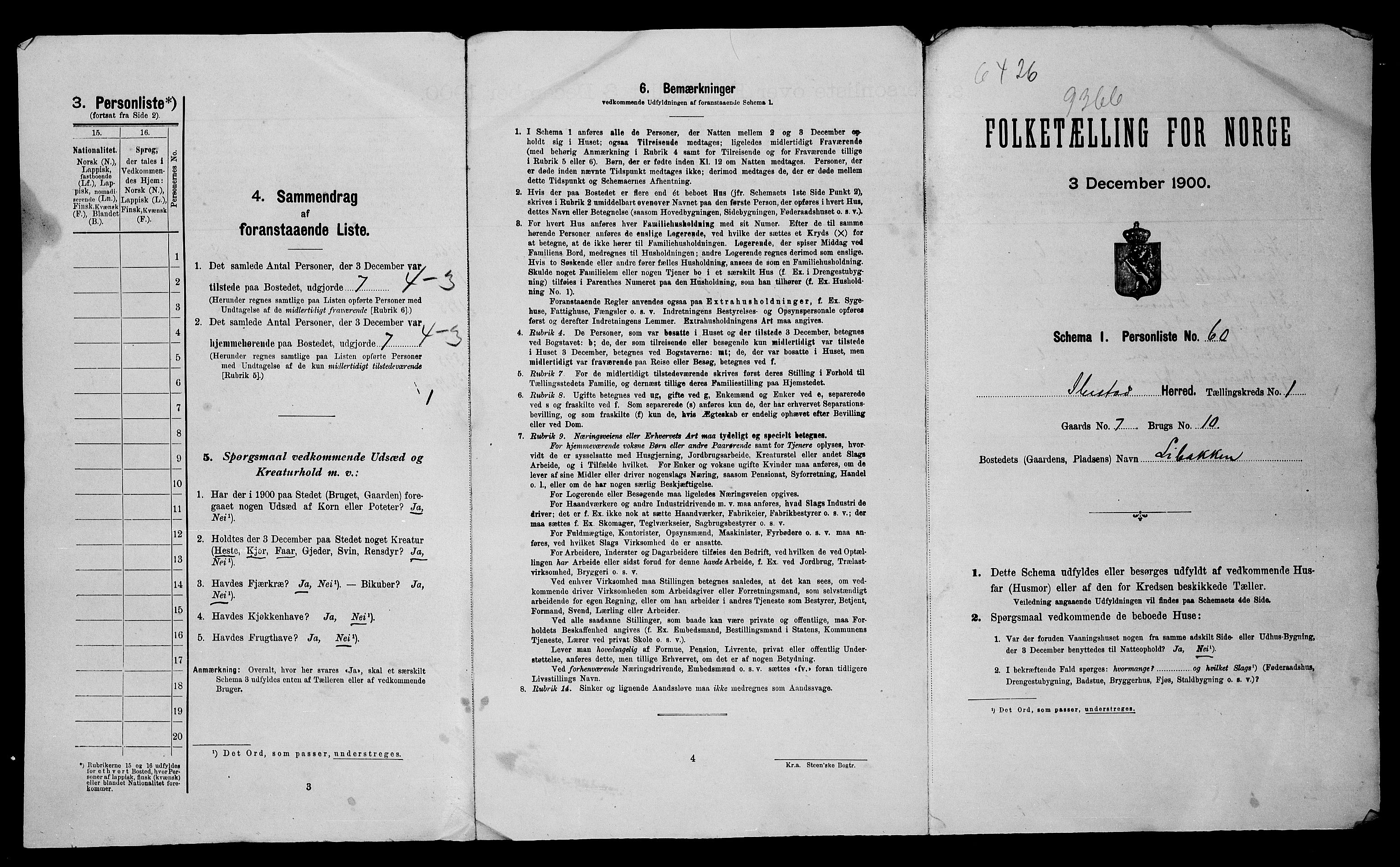 SATØ, Folketelling 1900 for 1917 Ibestad herred, 1900, s. 49