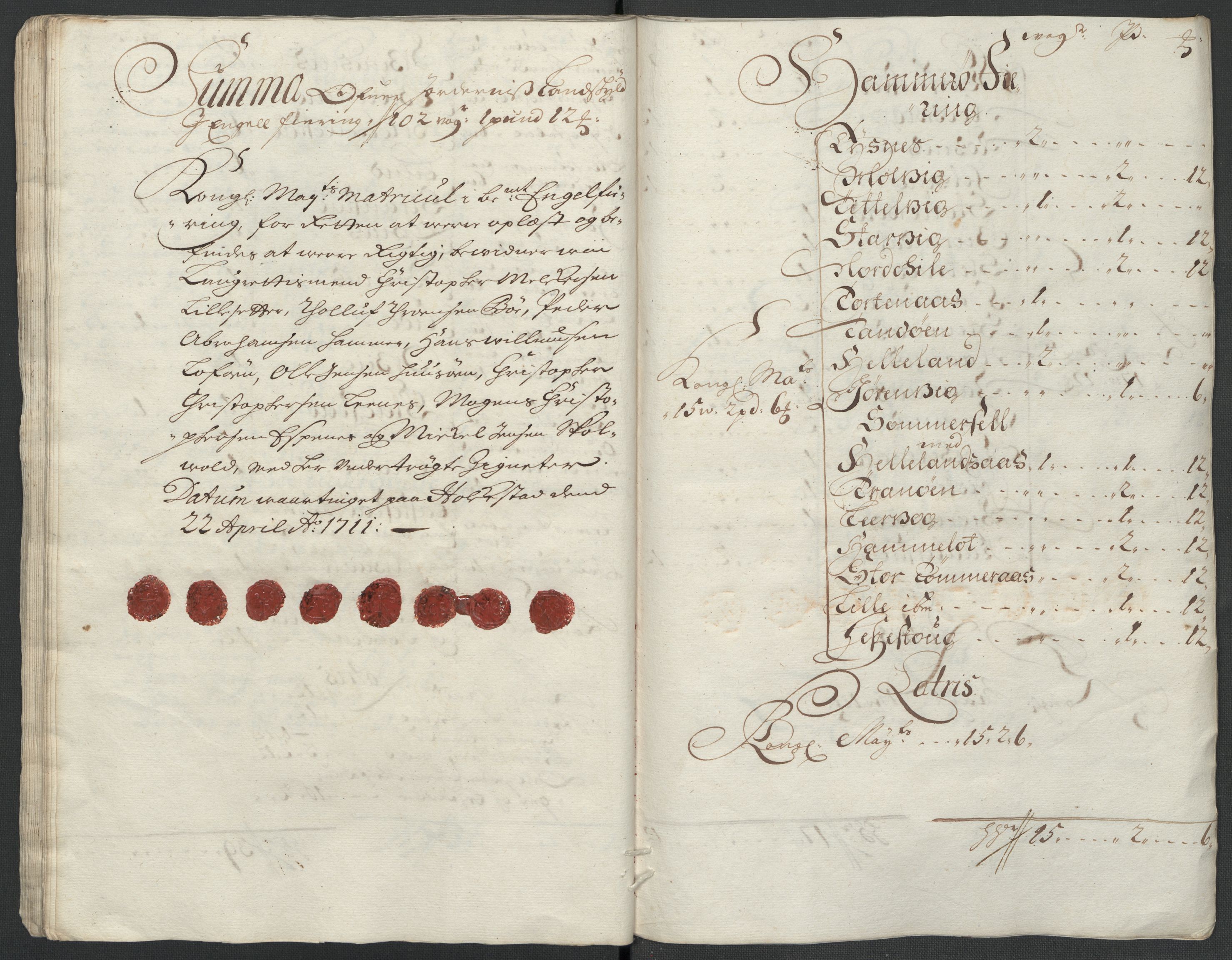 Rentekammeret inntil 1814, Reviderte regnskaper, Fogderegnskap, AV/RA-EA-4092/R66/L4582: Fogderegnskap Salten, 1711-1712, s. 48