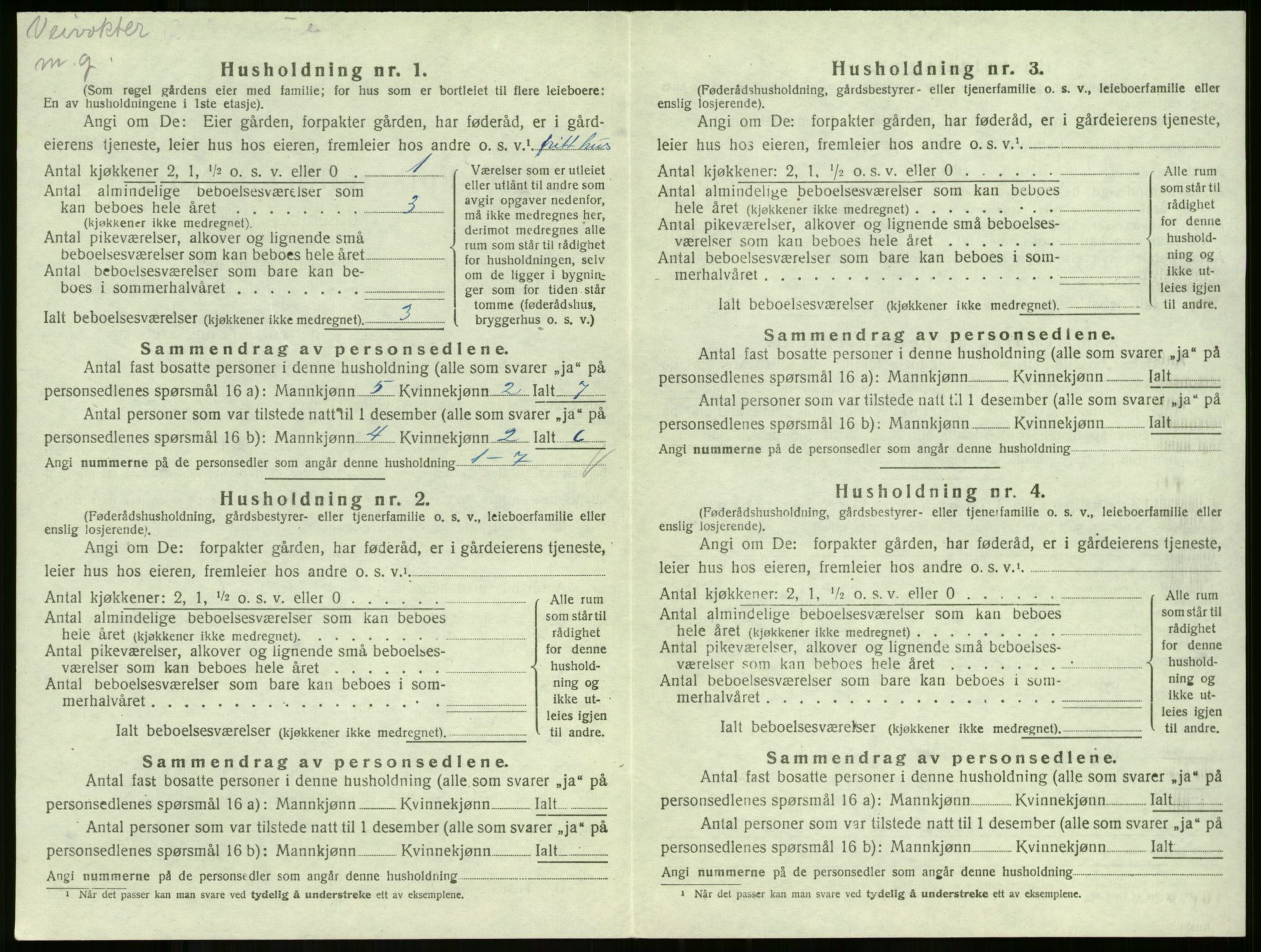 SAKO, Folketelling 1920 for 0719 Andebu herred, 1920, s. 954
