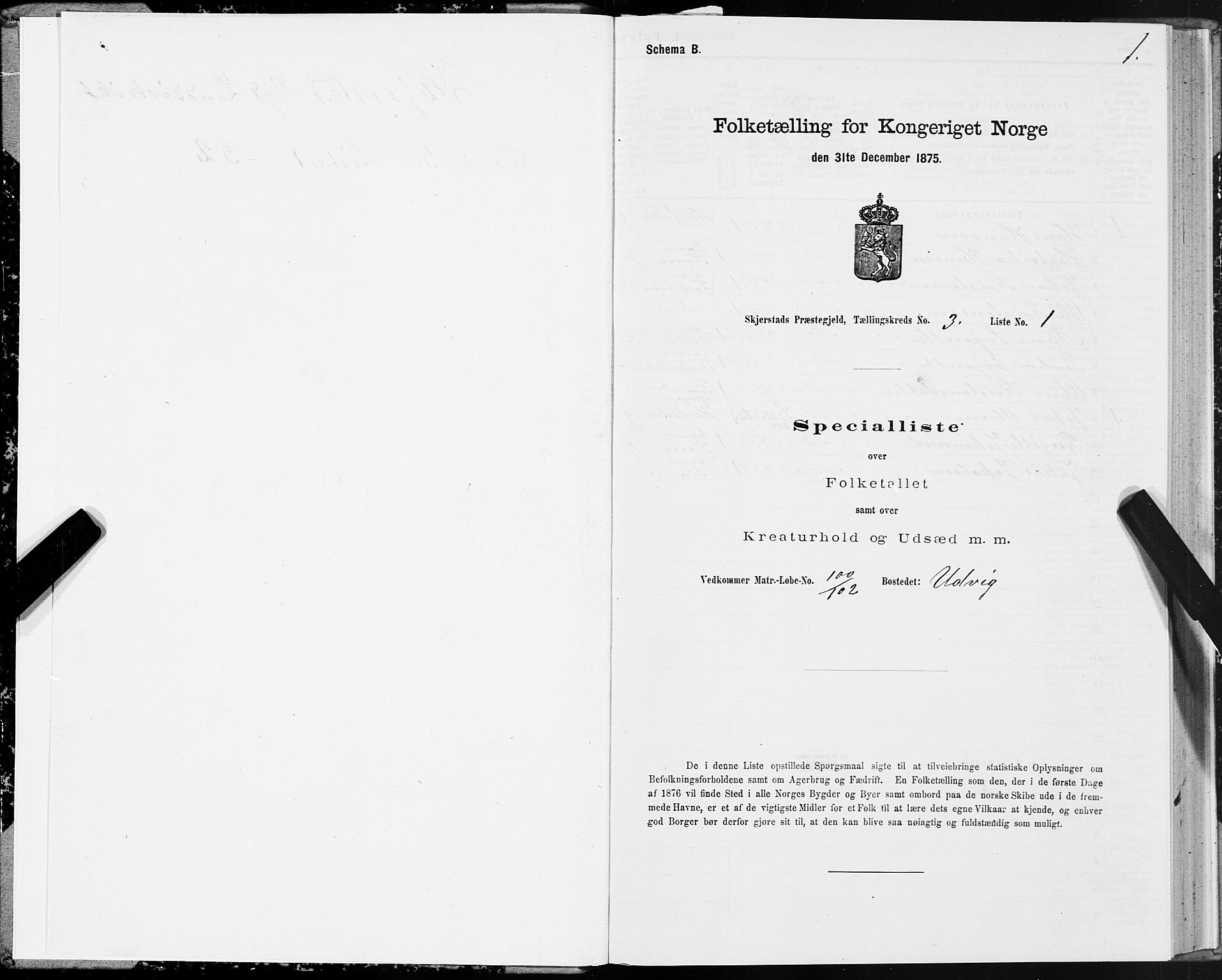 SAT, Folketelling 1875 for 1842P Skjerstad prestegjeld, 1875, s. 2001