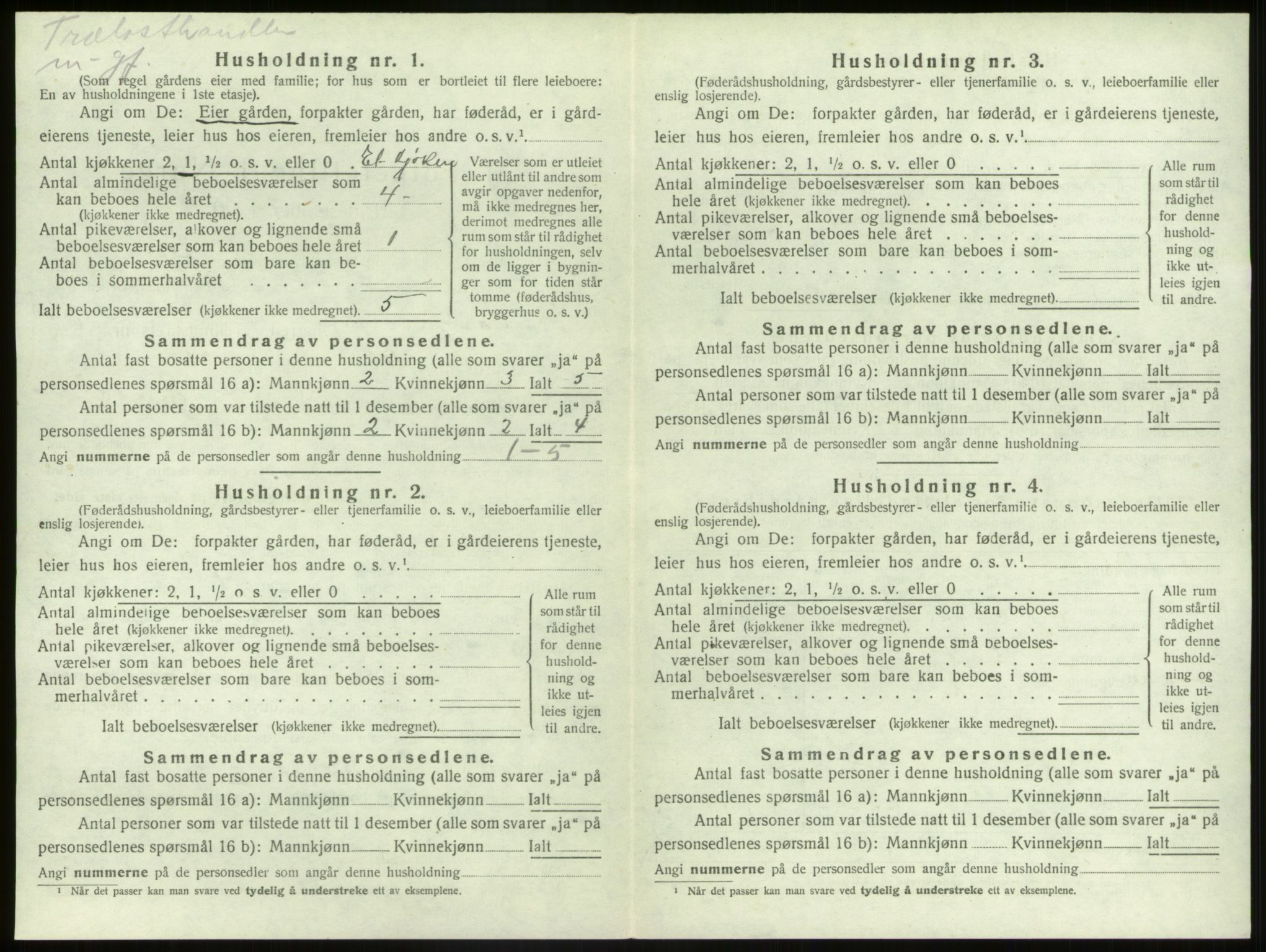 SAB, Folketelling 1920 for 1439 Sør-Vågsøy herred, 1920, s. 457