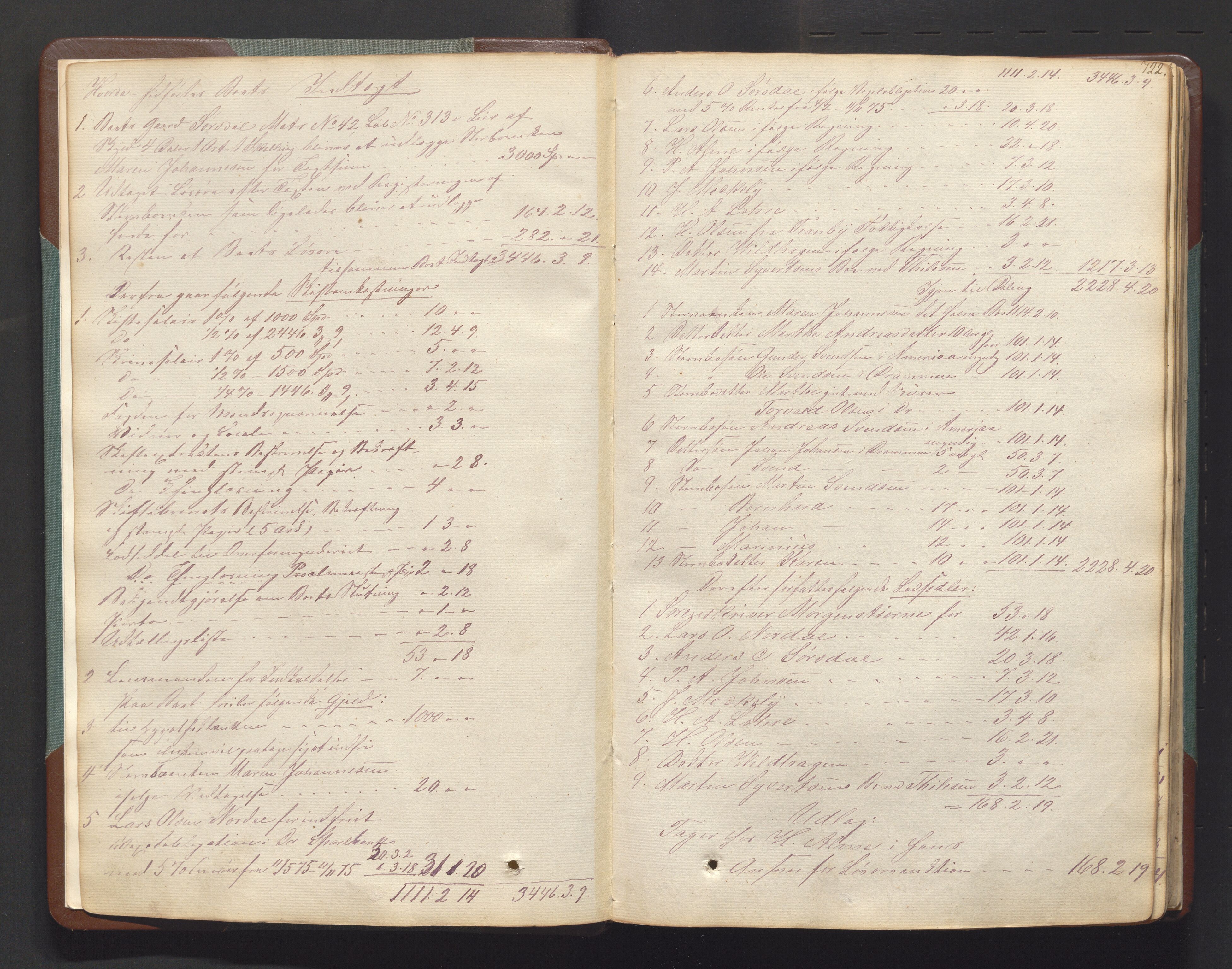 Lier, Røyken og Hurum sorenskriveri, AV/SAKO-A-89/H/He/L0001c: Skifteutlodningsprotokoll, 1836-1886, s. 721b-722a