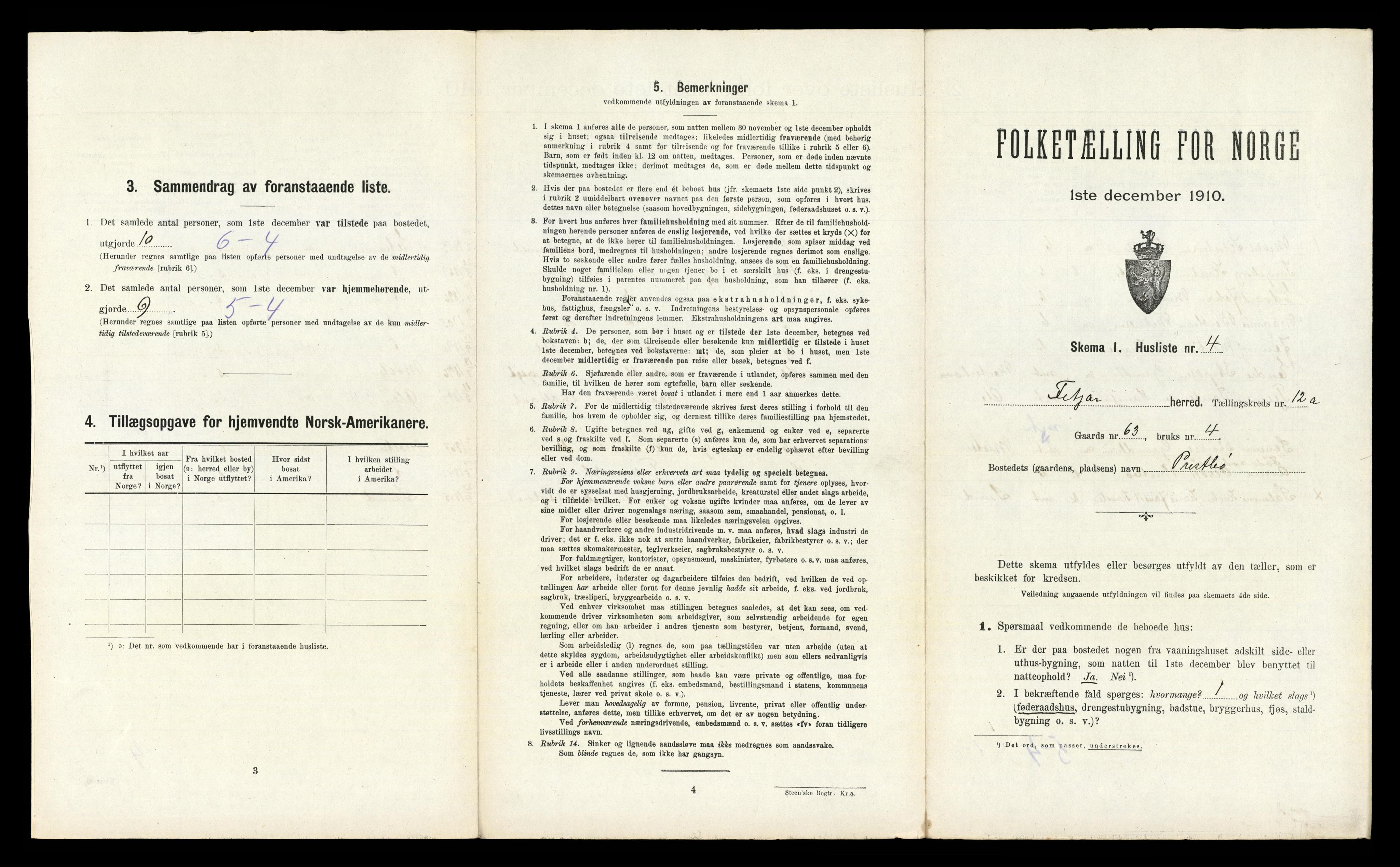 RA, Folketelling 1910 for 1222 Fitjar herred, 1910, s. 741