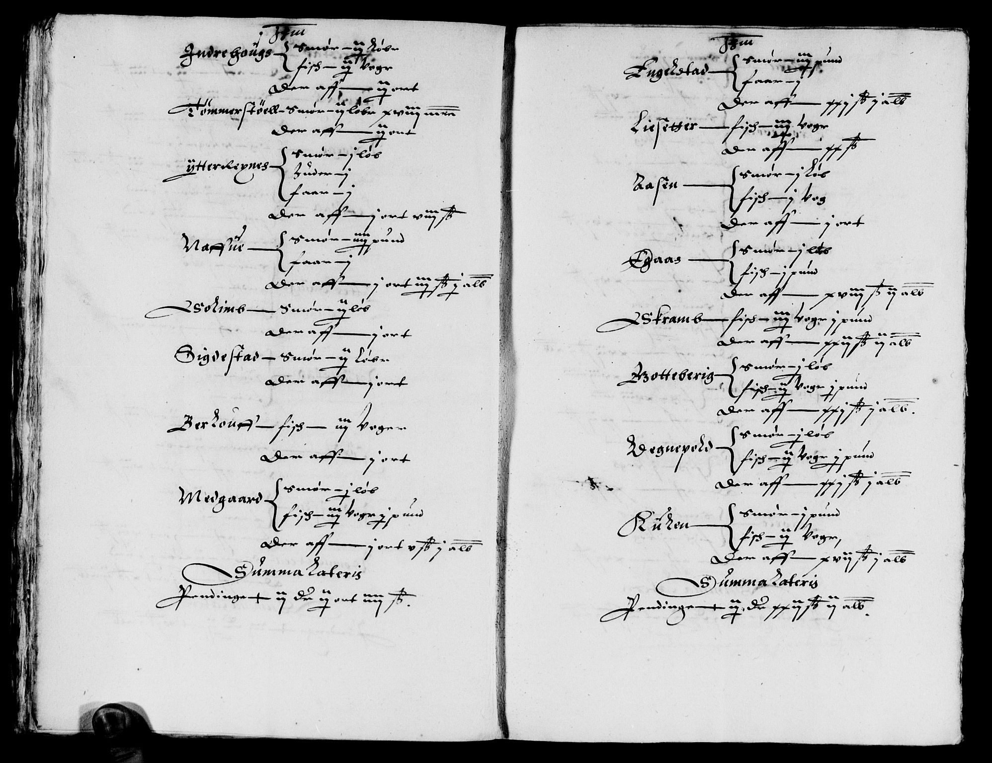 Rentekammeret inntil 1814, Reviderte regnskaper, Lensregnskaper, AV/RA-EA-5023/R/Rb/Rbt/L0071: Bergenhus len, 1635-1636