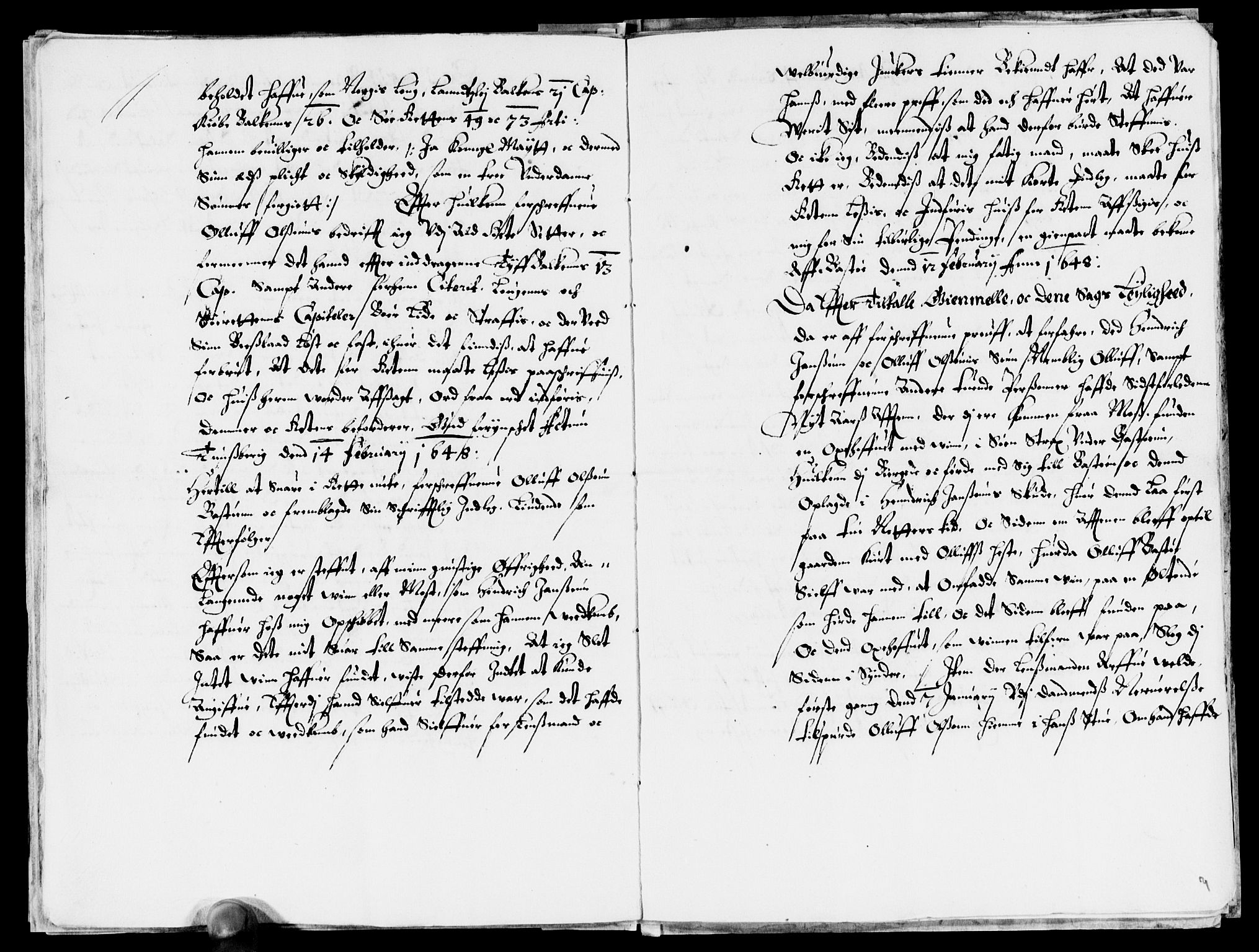 Rentekammeret inntil 1814, Reviderte regnskaper, Lensregnskaper, AV/RA-EA-5023/R/Rb/Rbo/L0028: Tønsberg len, 1647-1649