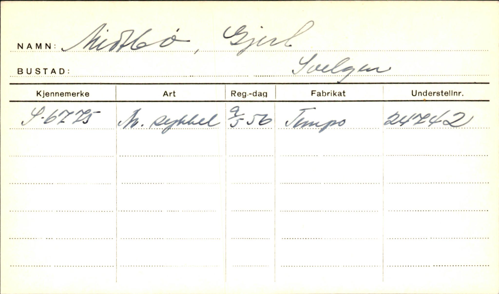 Statens vegvesen, Sogn og Fjordane vegkontor, AV/SAB-A-5301/4/F/L0001D: Eigarregister Fjordane til 1.6.1961, 1930-1961, s. 602