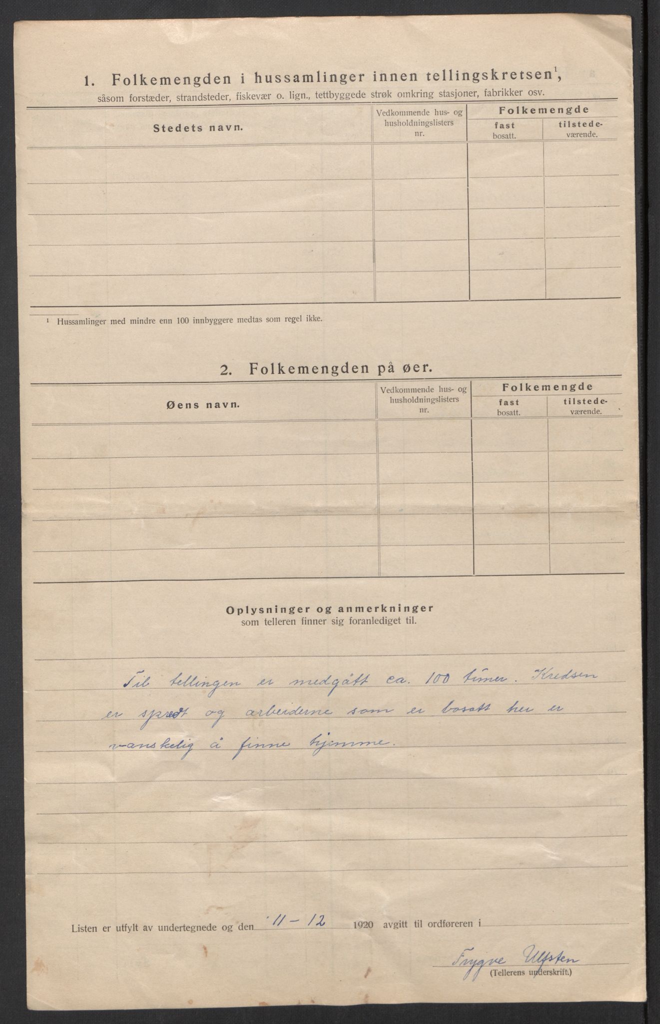 SAT, Folketelling 1920 for 1539 Grytten herred, 1920, s. 26
