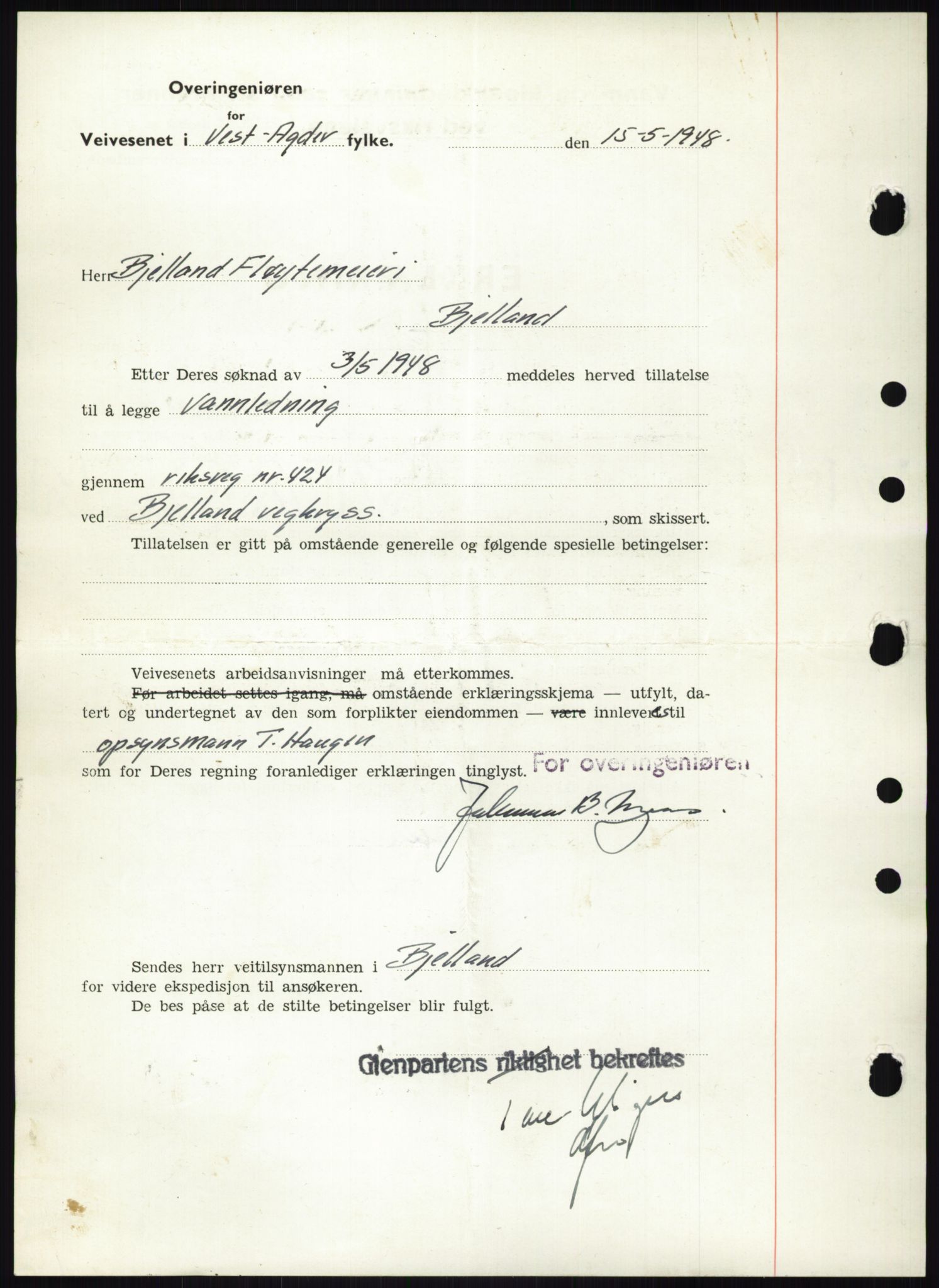 Mandal sorenskriveri, SAK/1221-0005/001/G/Gb/Gbb/L0002: Pantebok nr. B-2 - B-3, 1946-1950, Tingl.dato: 01.05.1949