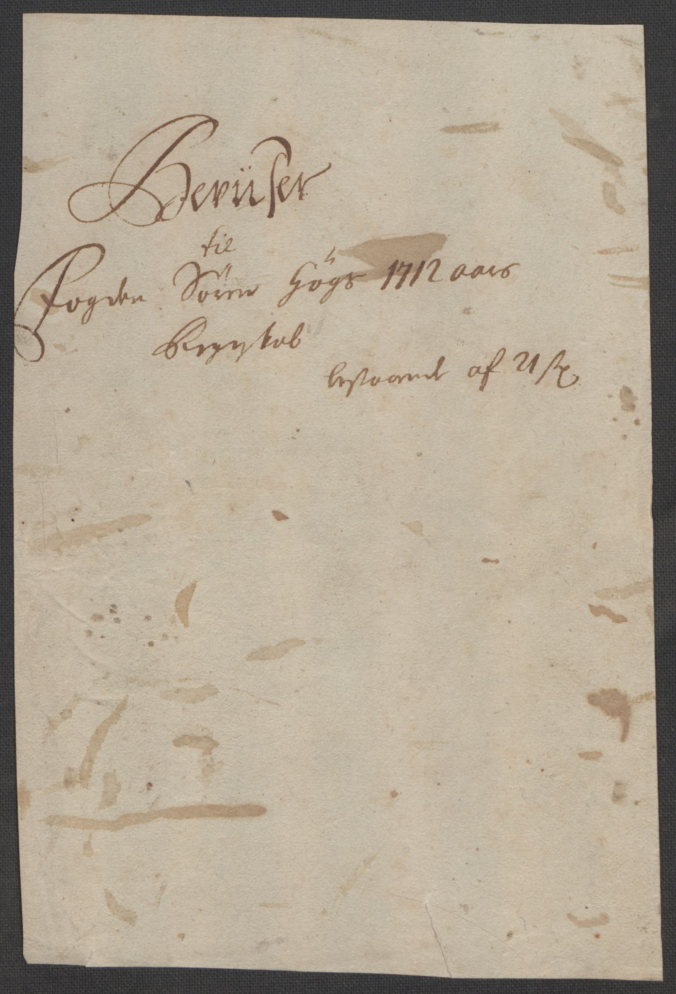 Rentekammeret inntil 1814, Reviderte regnskaper, Fogderegnskap, RA/EA-4092/R31/L1707: Fogderegnskap Hurum, Røyken, Eiker, Lier og Buskerud, 1712, s. 14