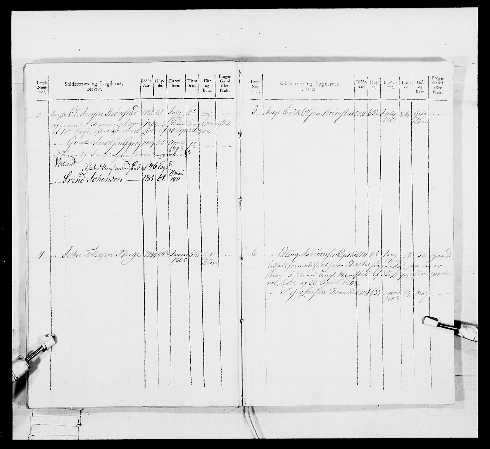 Generalitets- og kommissariatskollegiet, Det kongelige norske kommissariatskollegium, AV/RA-EA-5420/E/Eh/L0111: Vesterlenske nasjonale infanteriregiment, 1810, s. 495
