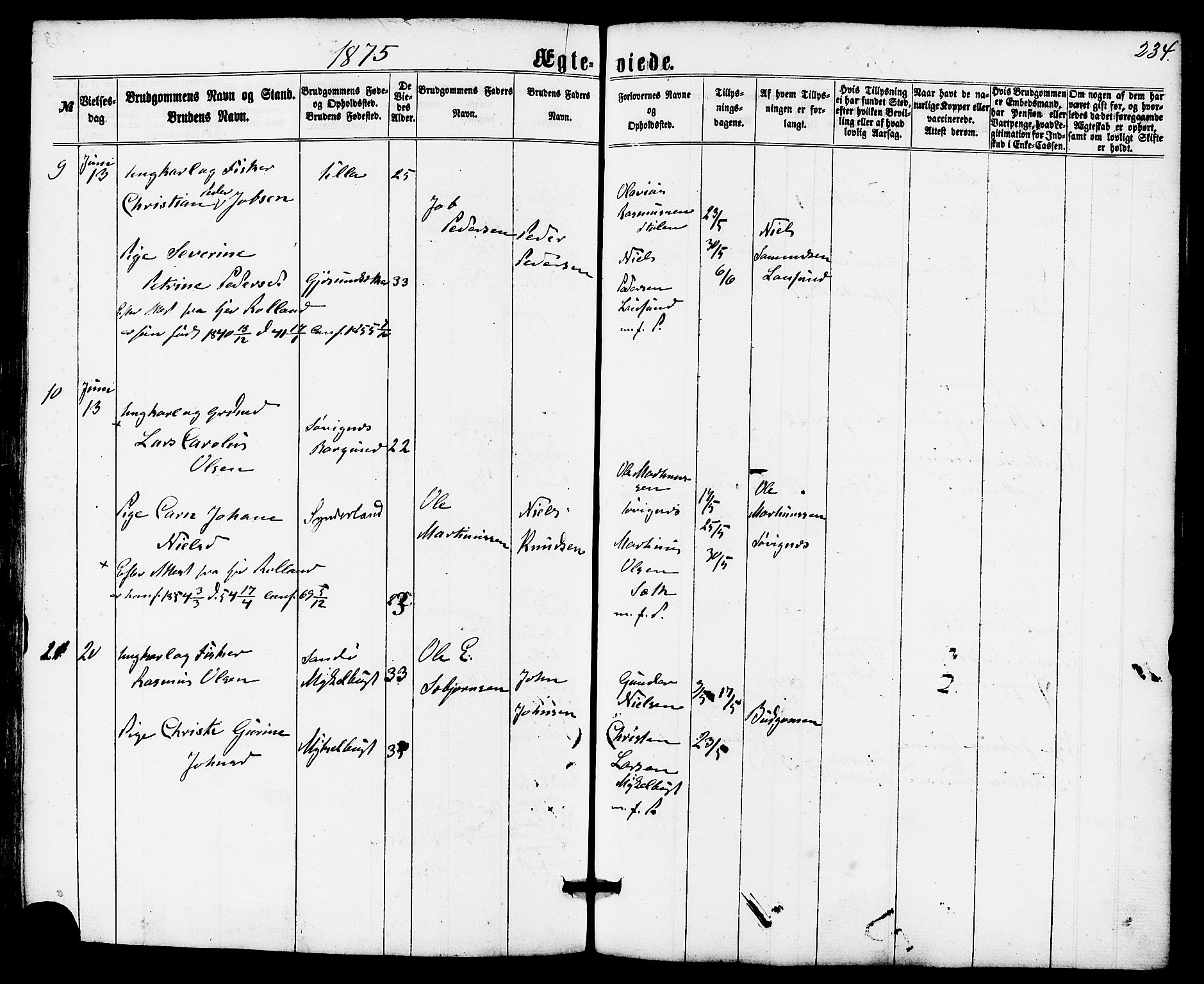 Ministerialprotokoller, klokkerbøker og fødselsregistre - Møre og Romsdal, AV/SAT-A-1454/536/L0498: Ministerialbok nr. 536A07, 1862-1875, s. 234