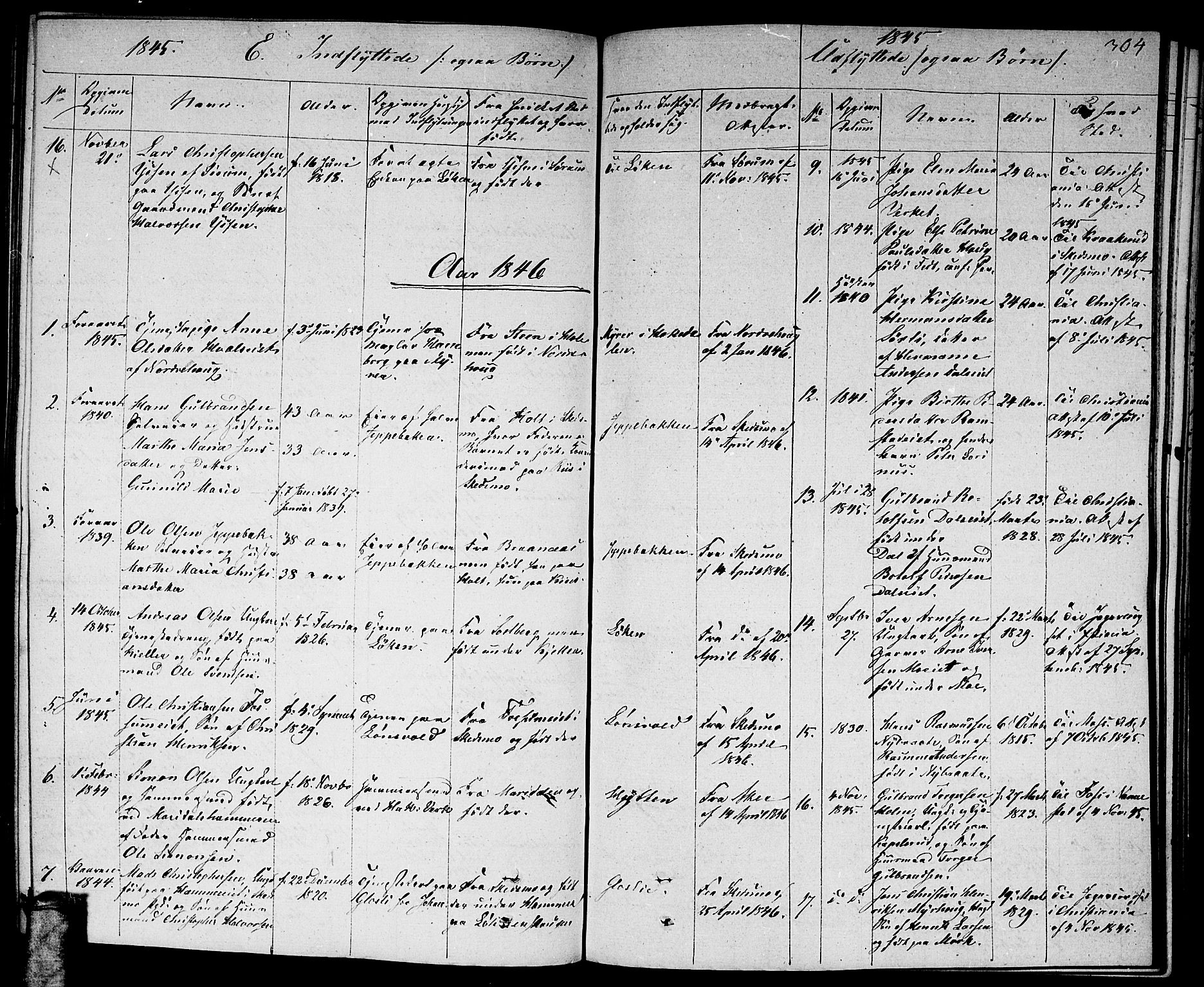 Nittedal prestekontor Kirkebøker, AV/SAO-A-10365a/F/Fa/L0004: Ministerialbok nr. I 4, 1836-1849, s. 304
