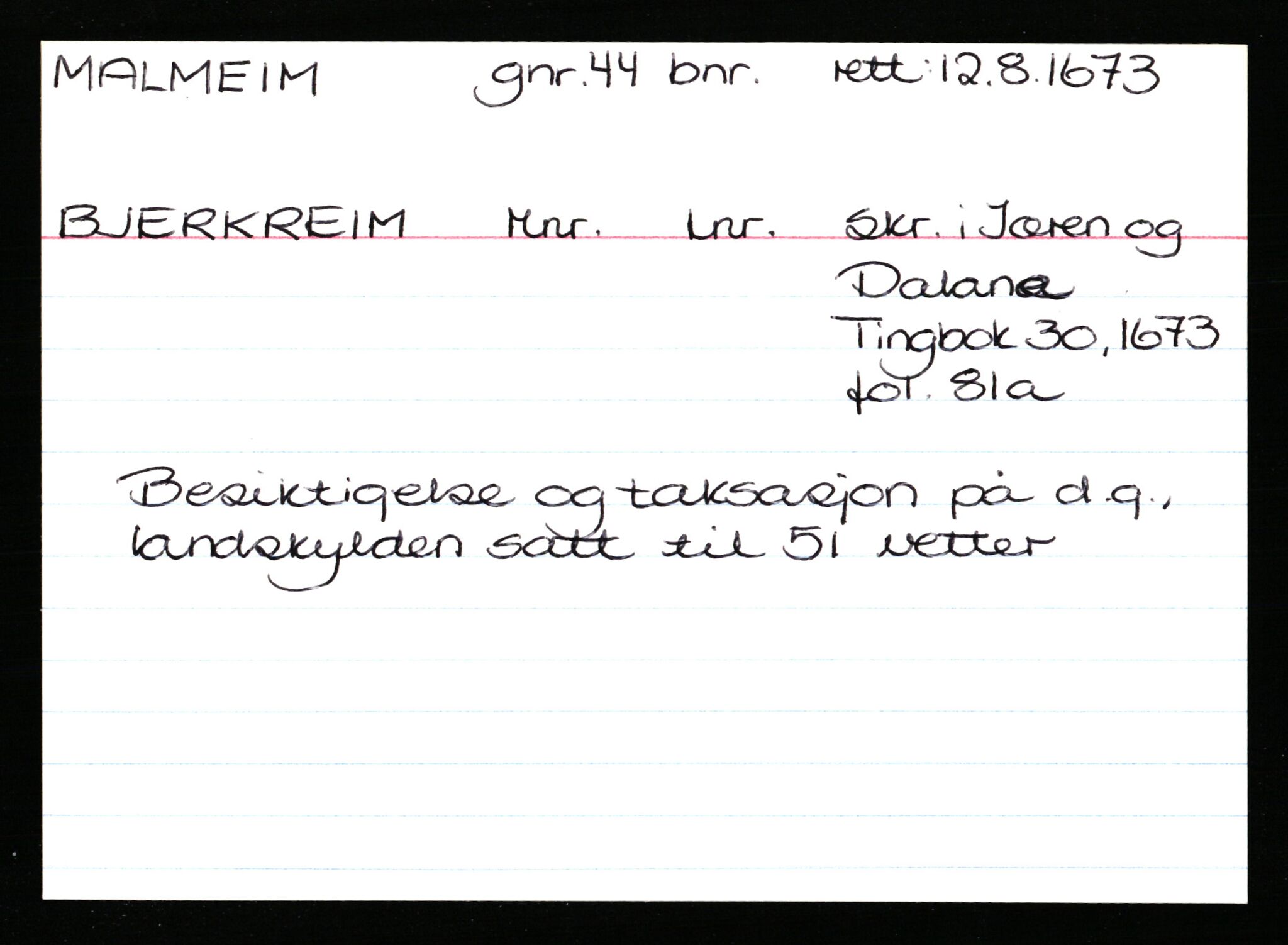 Statsarkivet i Stavanger, AV/SAST-A-101971/03/Y/Ym/L0037: Åstedskort sortert etter gårdsnavn: Lædre - Mauland, 1600-1950, s. 335