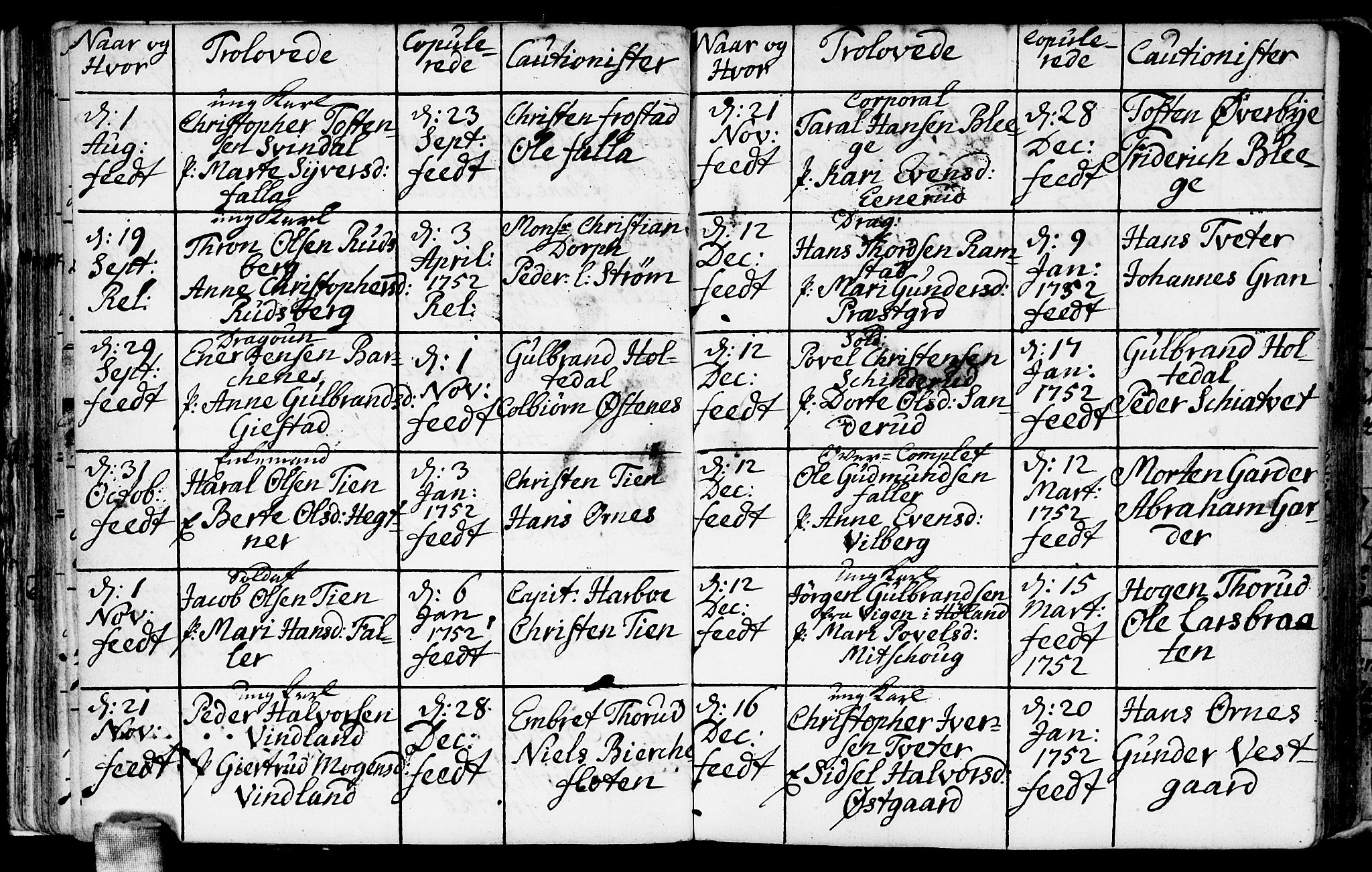 Fet prestekontor Kirkebøker, AV/SAO-A-10370a/F/Fa/L0001: Ministerialbok nr. I 1, 1716-1751, s. 46