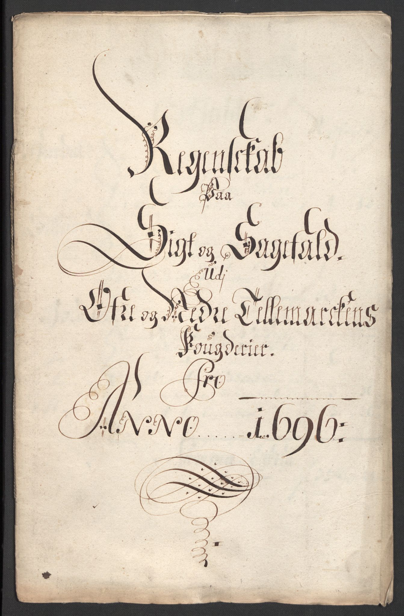 Rentekammeret inntil 1814, Reviderte regnskaper, Fogderegnskap, AV/RA-EA-4092/R36/L2094: Fogderegnskap Øvre og Nedre Telemark og Bamble, 1696, s. 44