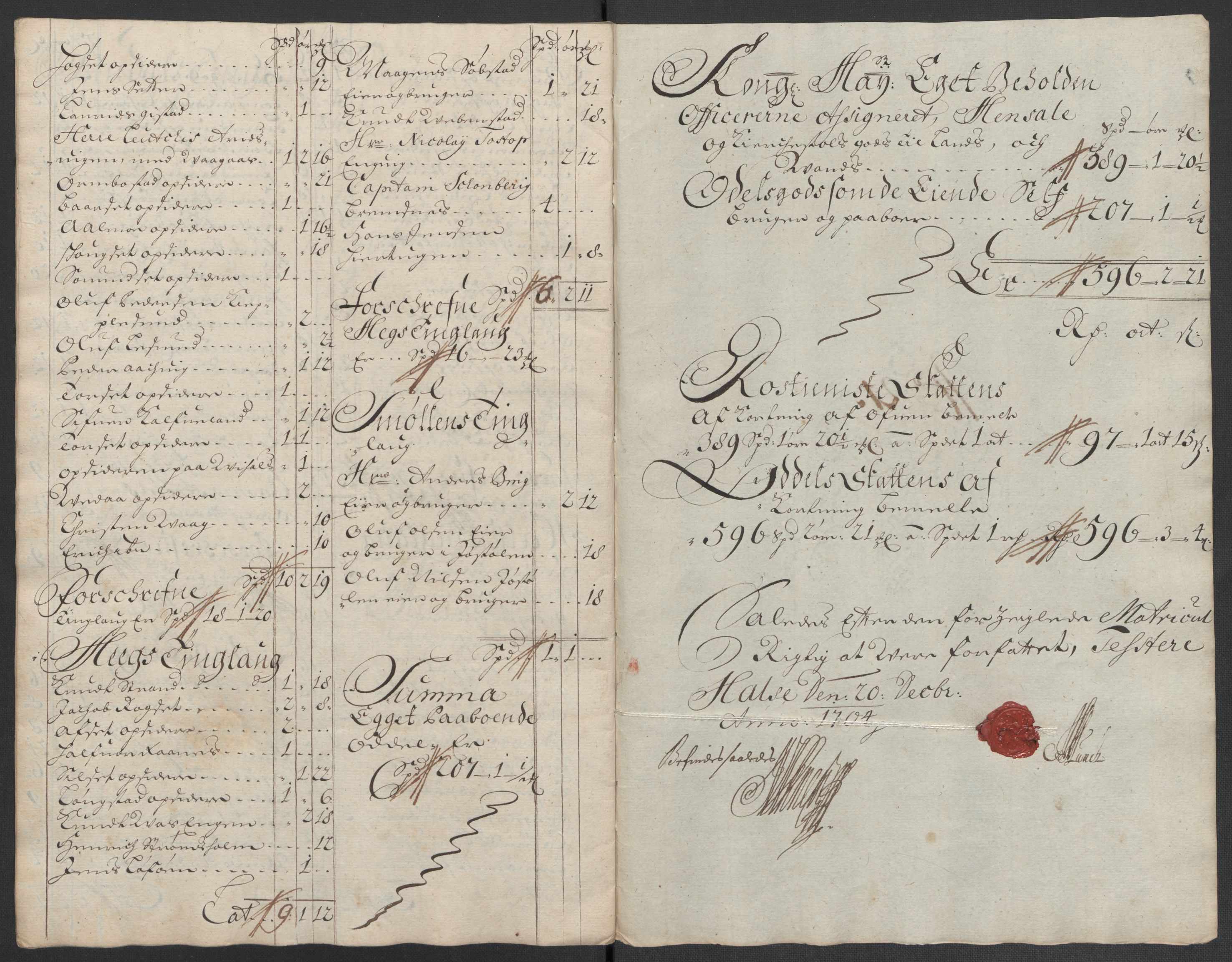 Rentekammeret inntil 1814, Reviderte regnskaper, Fogderegnskap, RA/EA-4092/R56/L3740: Fogderegnskap Nordmøre, 1703-1704, s. 344