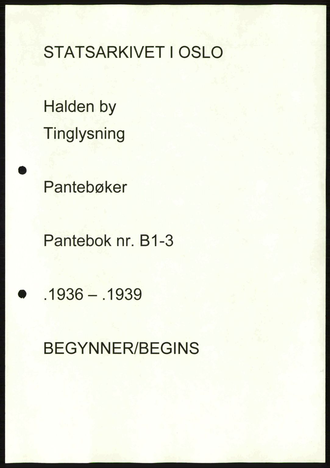 Idd og Marker sorenskriveri, AV/SAO-A-10283/G/Gb/Gbc/L0001: Pantebok nr. B1-3, 1936-1939