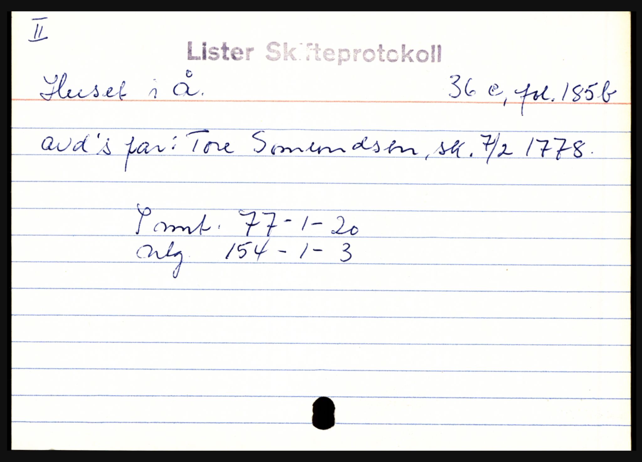 Lister sorenskriveri, AV/SAK-1221-0003/H, s. 16997