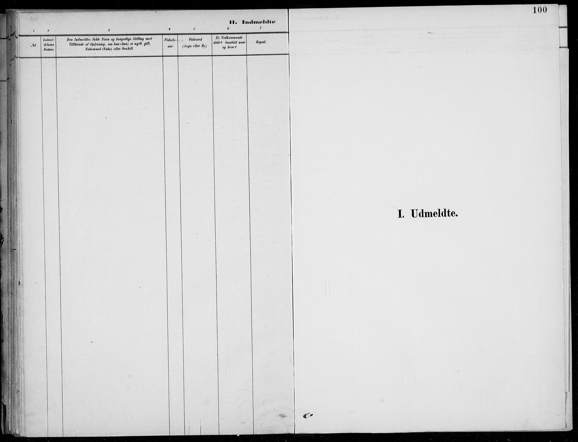 Ullensvang sokneprestembete, SAB/A-78701/H/Haa: Ministerialbok nr. E  3, 1883-1916, s. 100