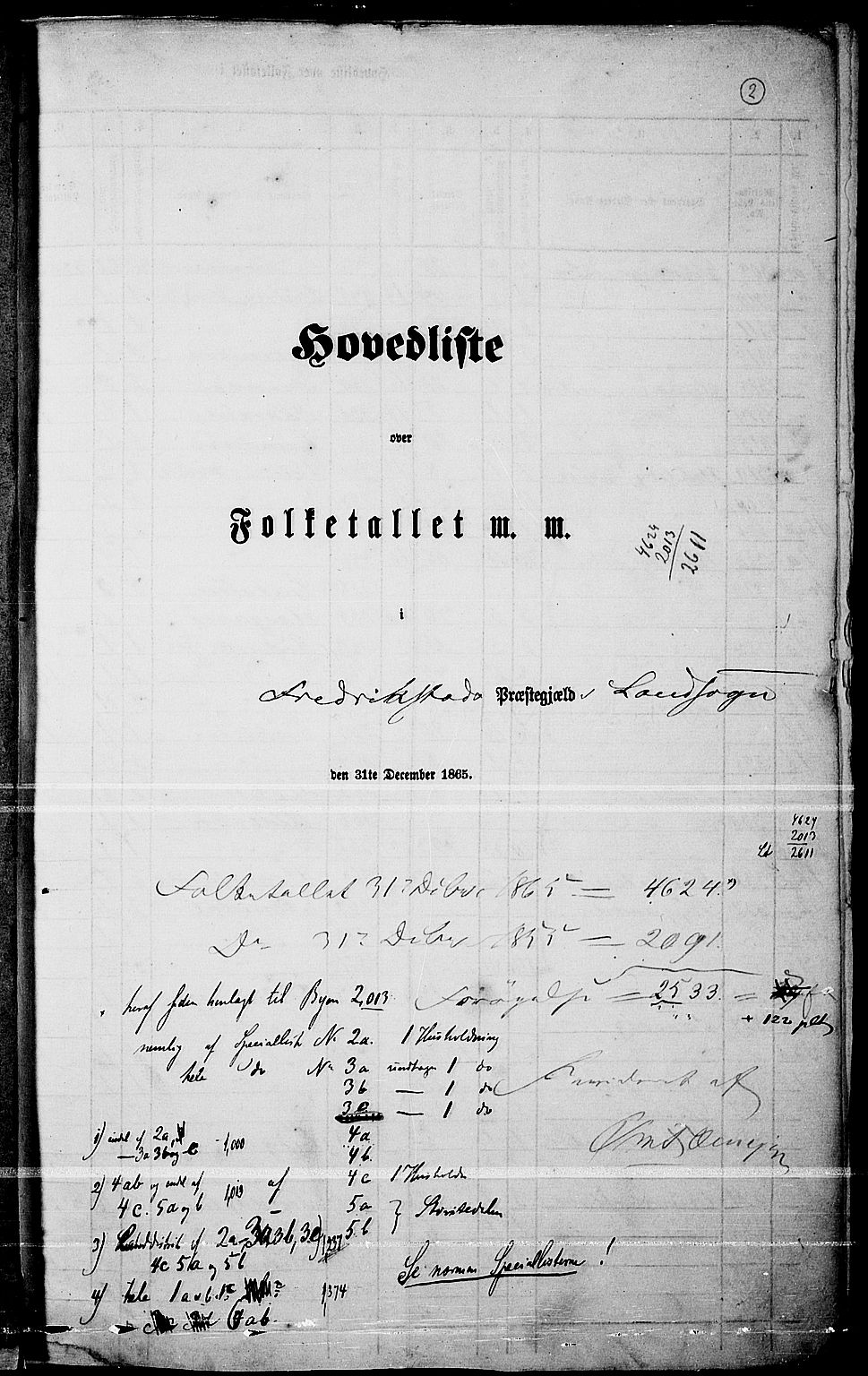 RA, Folketelling 1865 for 0132L Fredrikstad prestegjeld, Glemmen sokn, 1865, s. 6