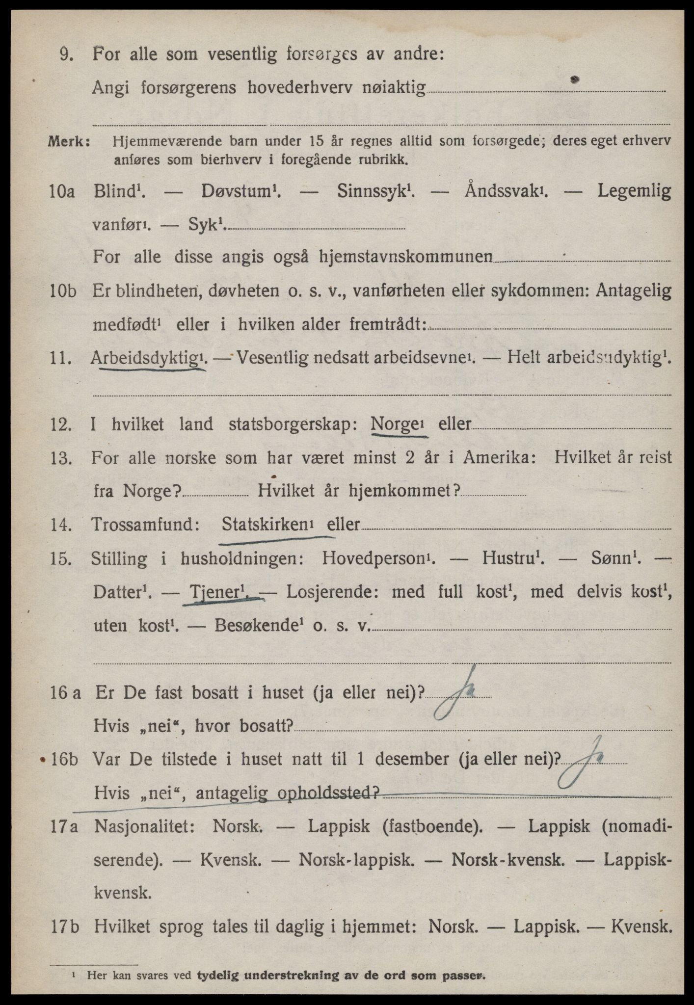 SAT, Folketelling 1920 for 1637 Orkland herred, 1920, s. 3789