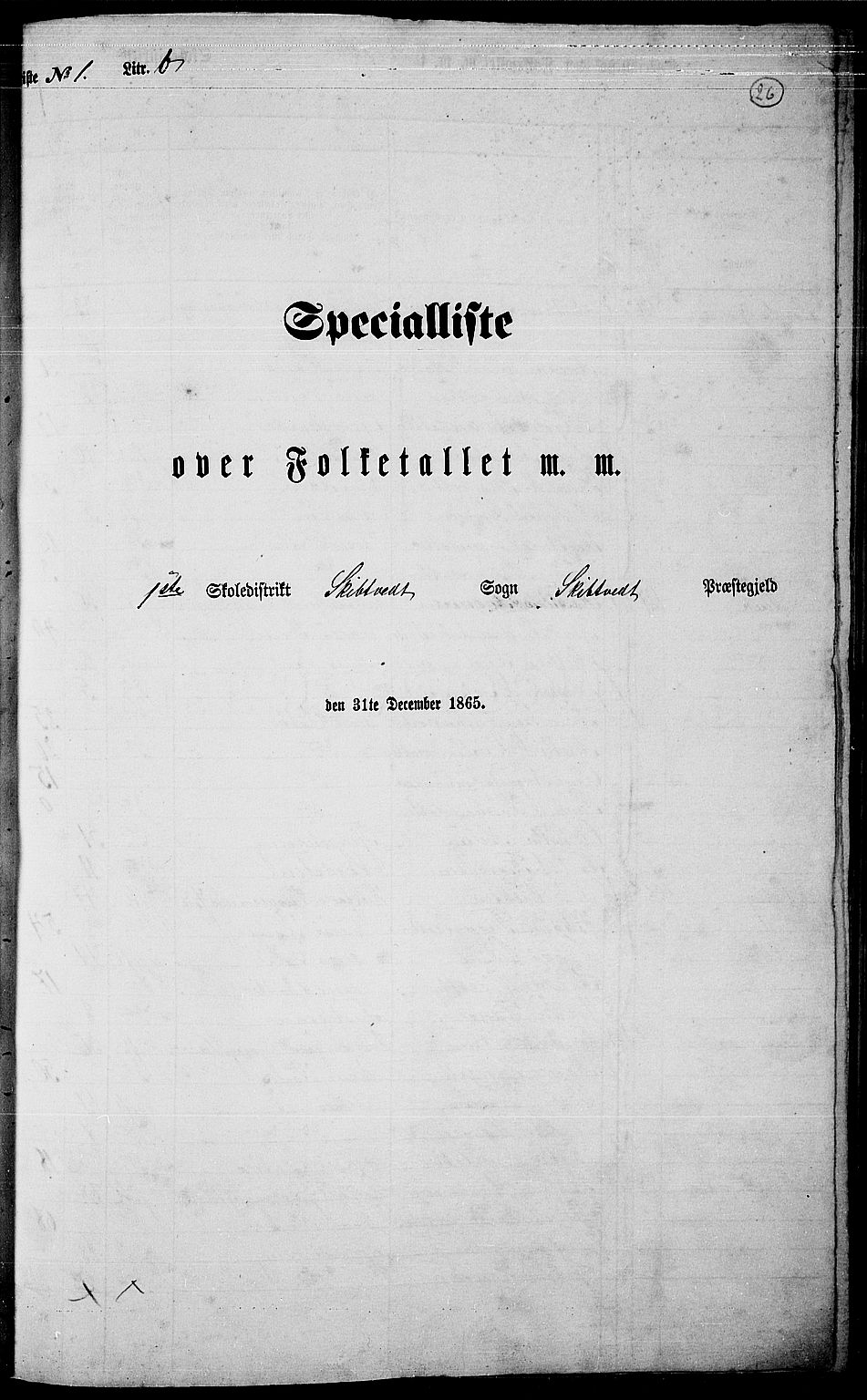 RA, Folketelling 1865 for 0127P Skiptvet prestegjeld, 1865, s. 25