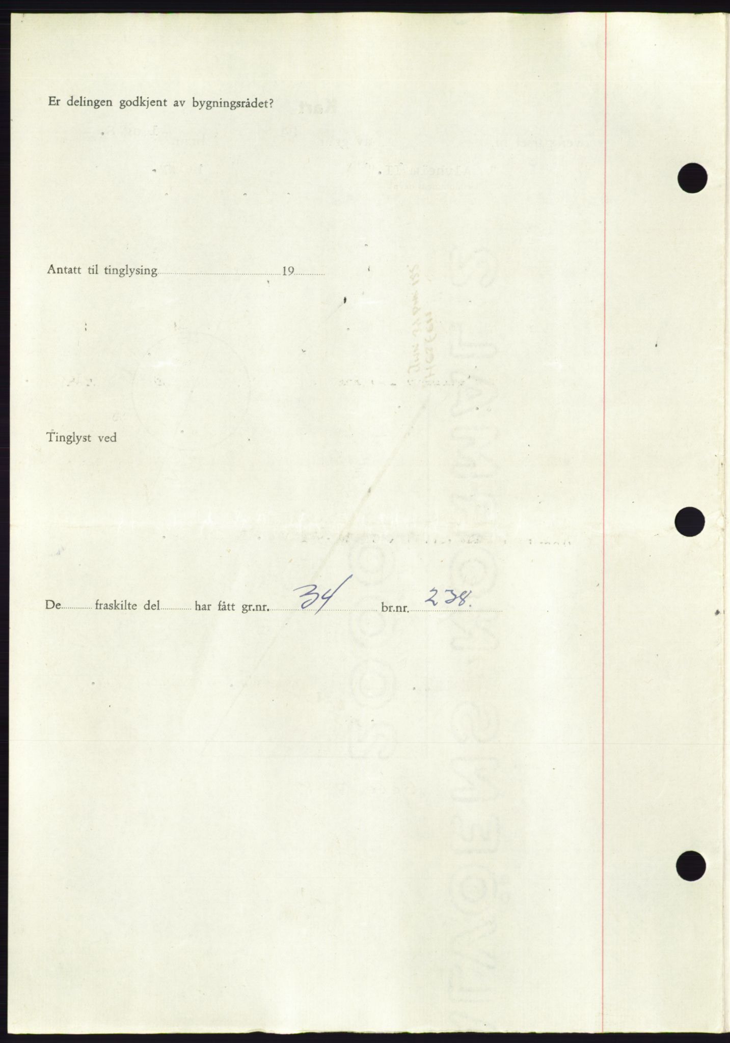 Søre Sunnmøre sorenskriveri, AV/SAT-A-4122/1/2/2C/L0092: Pantebok nr. 18A, 1952-1952, Dagboknr: 1684/1952