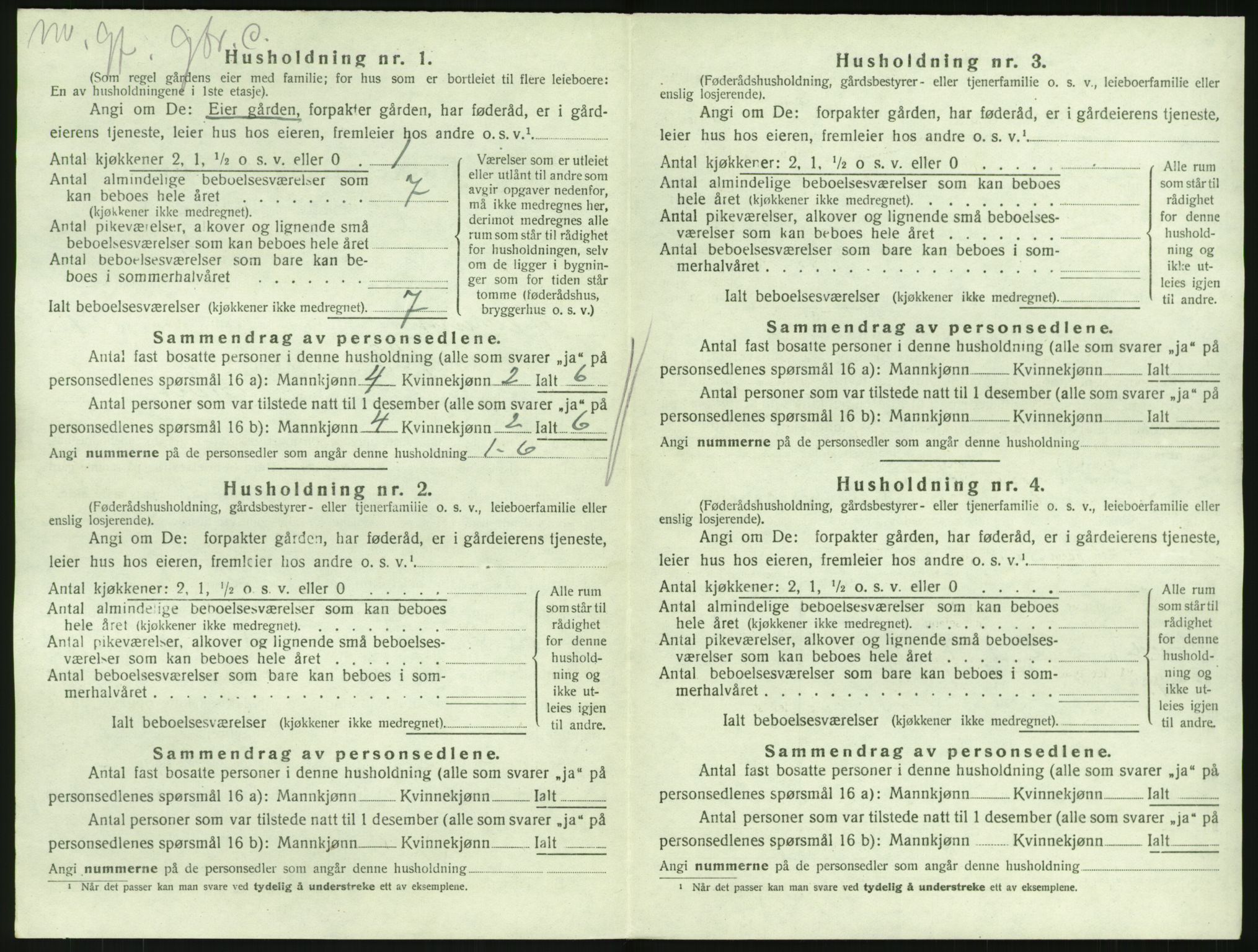 SAKO, Folketelling 1920 for 0727 Hedrum herred, 1920, s. 1672