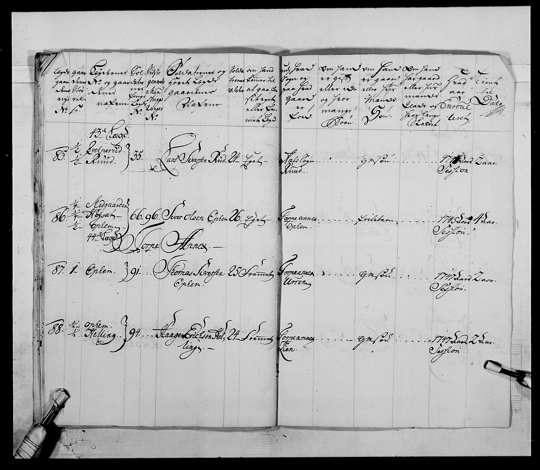 Kommanderende general (KG I) med Det norske krigsdirektorium, AV/RA-EA-5419/E/Ea/L0505: 2. Opplandske regiment, 1748, s. 302