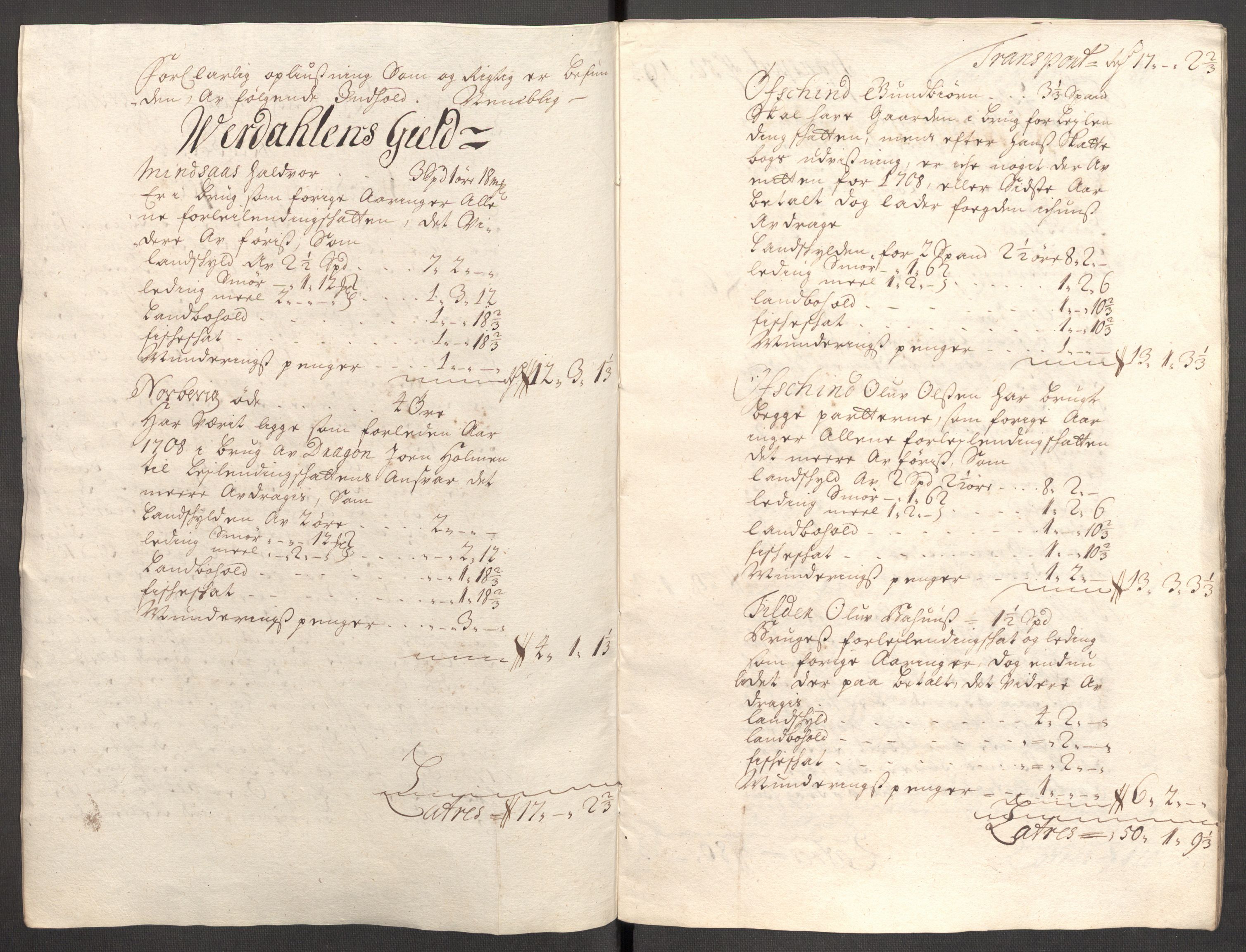 Rentekammeret inntil 1814, Reviderte regnskaper, Fogderegnskap, AV/RA-EA-4092/R62/L4199: Fogderegnskap Stjørdal og Verdal, 1709, s. 257