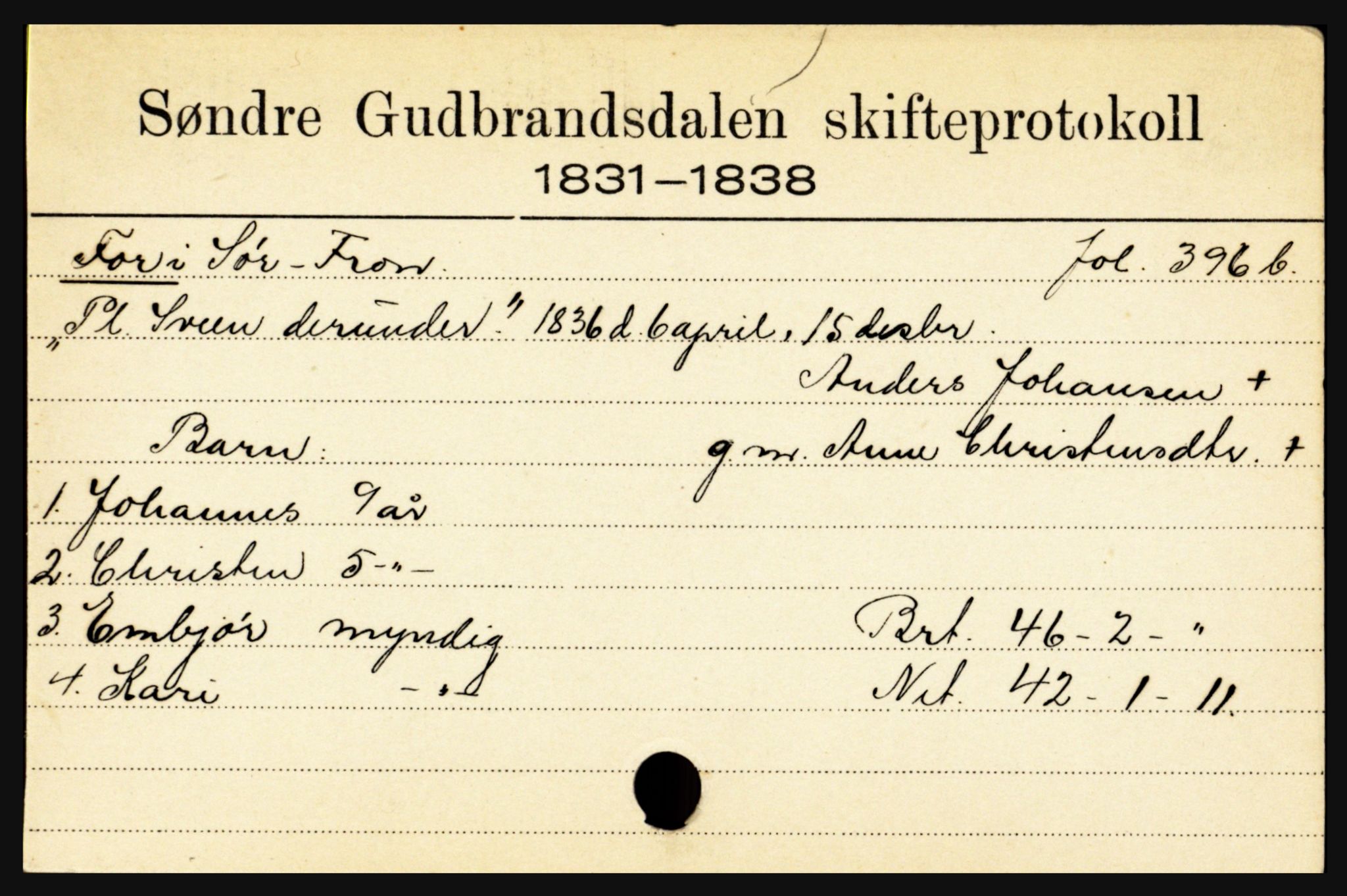 Sør-Gudbrandsdal tingrett, SAH/TING-004/J, 1658-1885, s. 3021