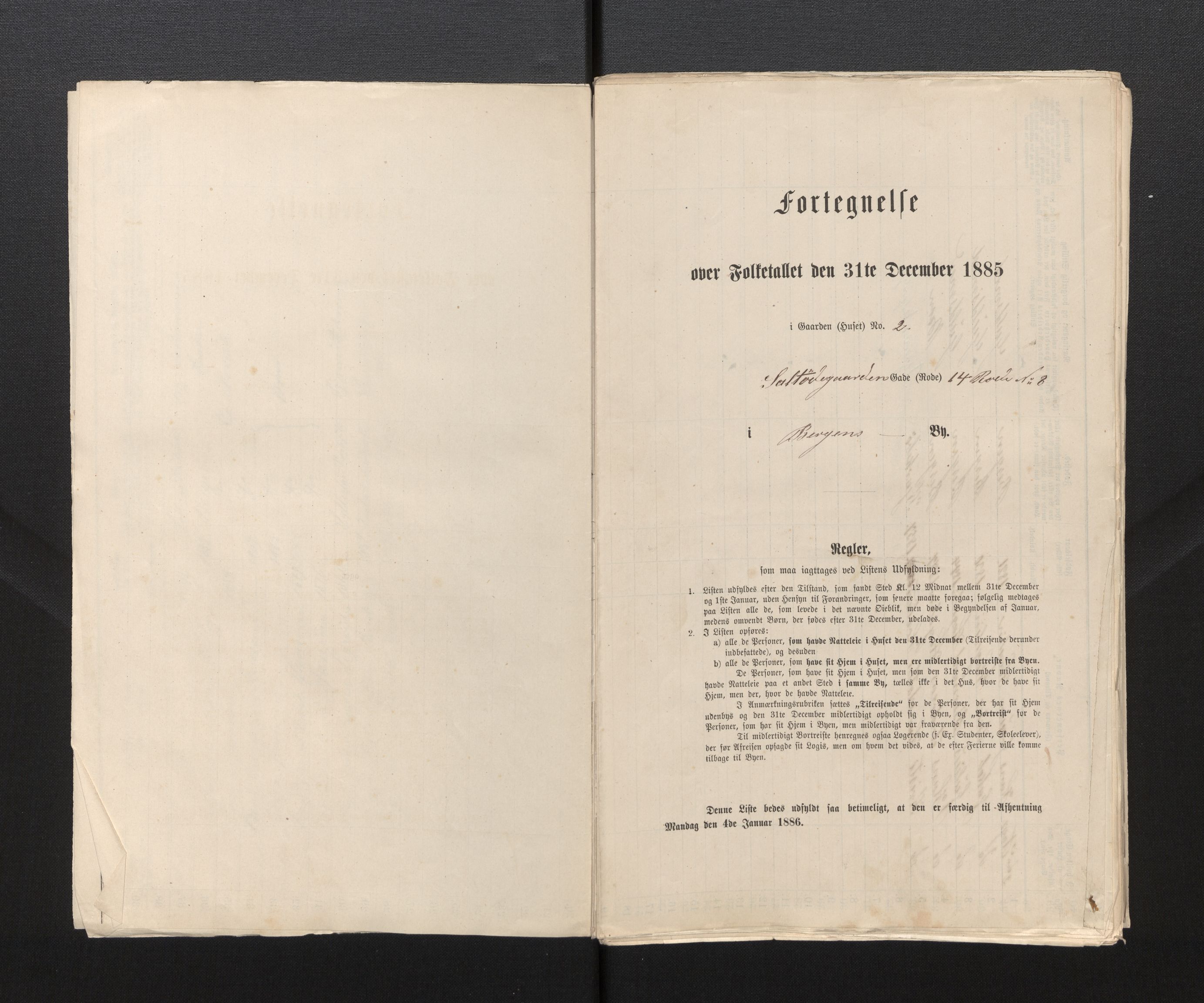 SAB, Folketelling 1885 for 1301 Bergen kjøpstad, 1885, s. 5250