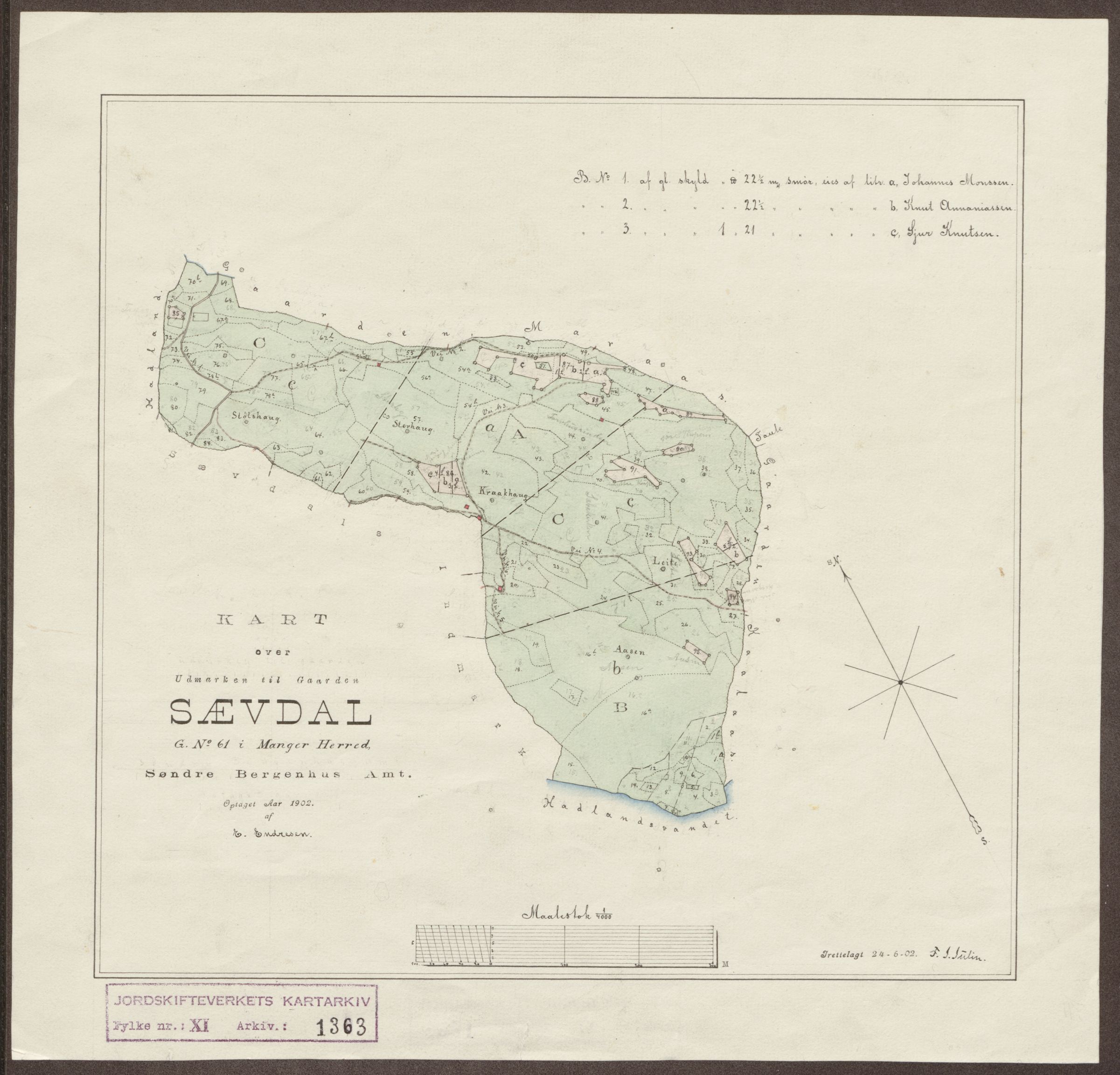 Jordskifteverkets kartarkiv, AV/RA-S-3929/T, 1859-1988, s. 1515